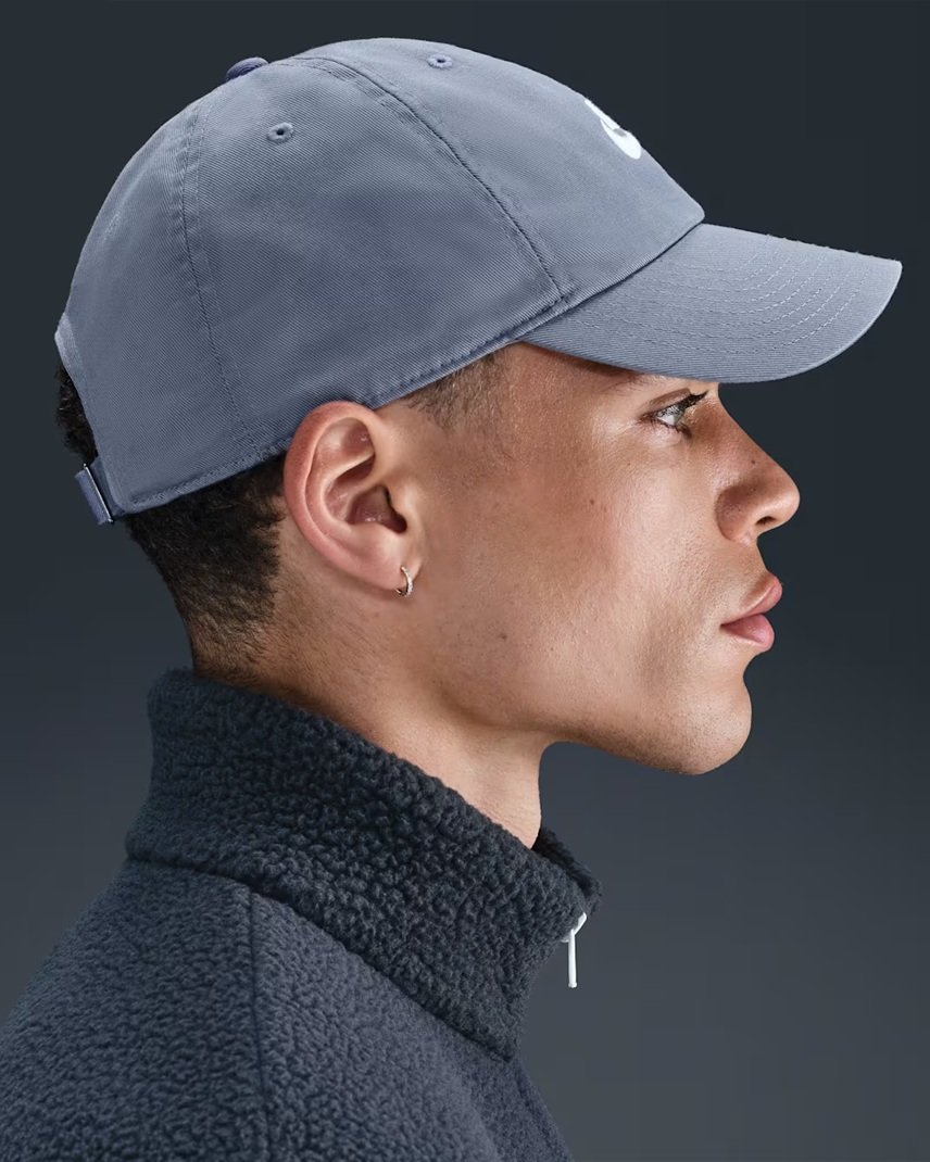 Gorra Nike Hombre Club Cap FB5368-499 Azul Casual - Image 2