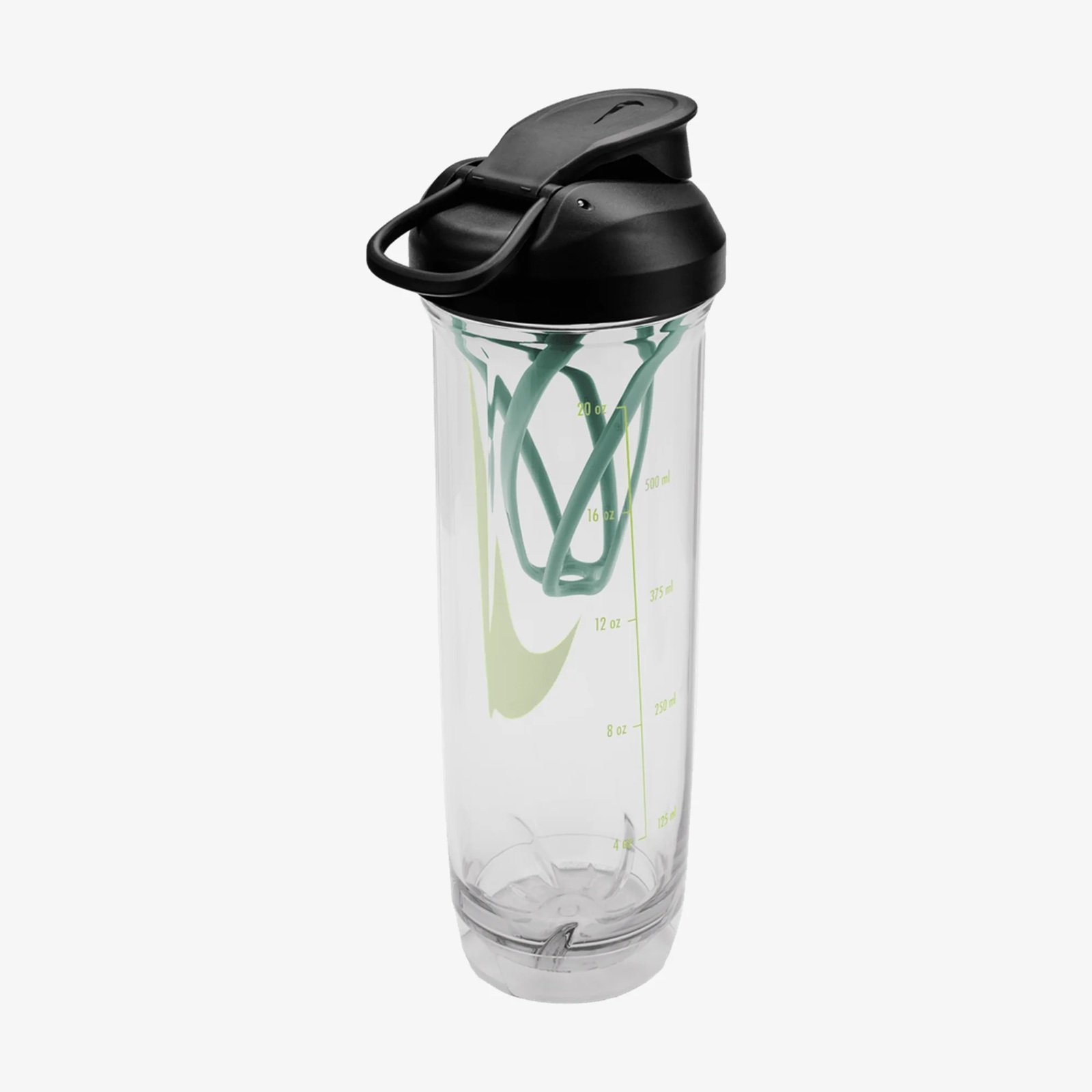 Botella Nike Tr Recharge Shaker 24 Oz N101072494324 Blanca Verde - Image 3