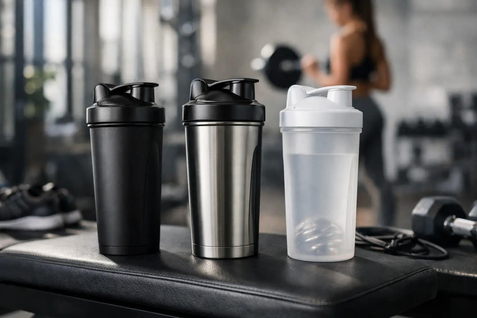 Botella shaker para gym: cuál comprar