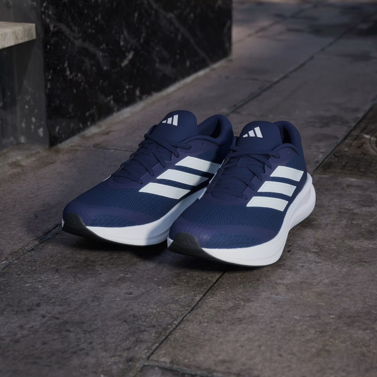 Tenis Adidas Hombre Runfalcon 6 KH5565 Azul Running - Image 7