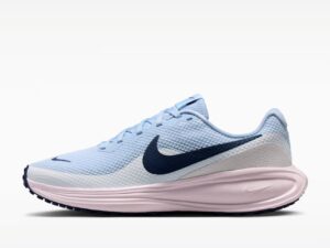 Tenis Nike Mujer Revolution 8 Running HJ8485-400 Azul Rosa
