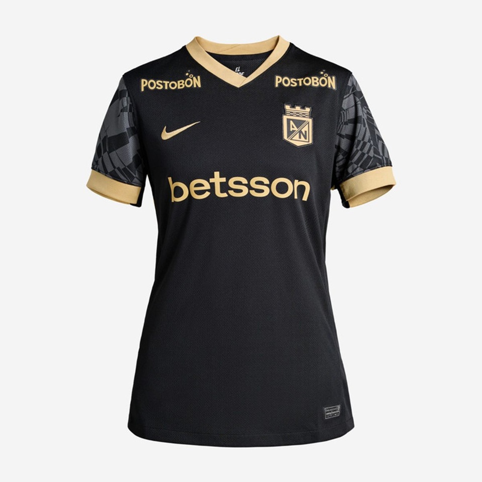 Camiseta Nike Fútbol Mujer Nacional Stadium Negra HM9775-010