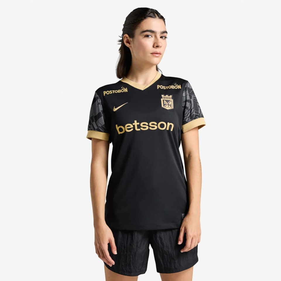 Camiseta Nike Fútbol Mujer Nacional Stadium Negra HM9775-010 - Image 6
