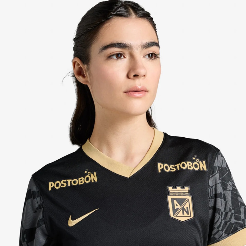Camiseta Nike Fútbol Mujer Nacional Stadium Negra HM9775-010 - Image 4