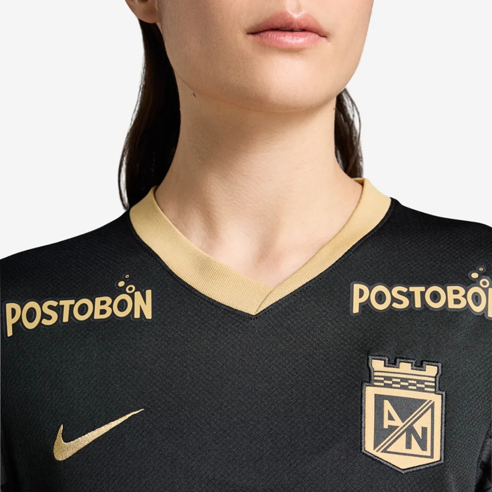 Camiseta Nike Fútbol Mujer Nacional Stadium Negra HM9775-010 - Image 3