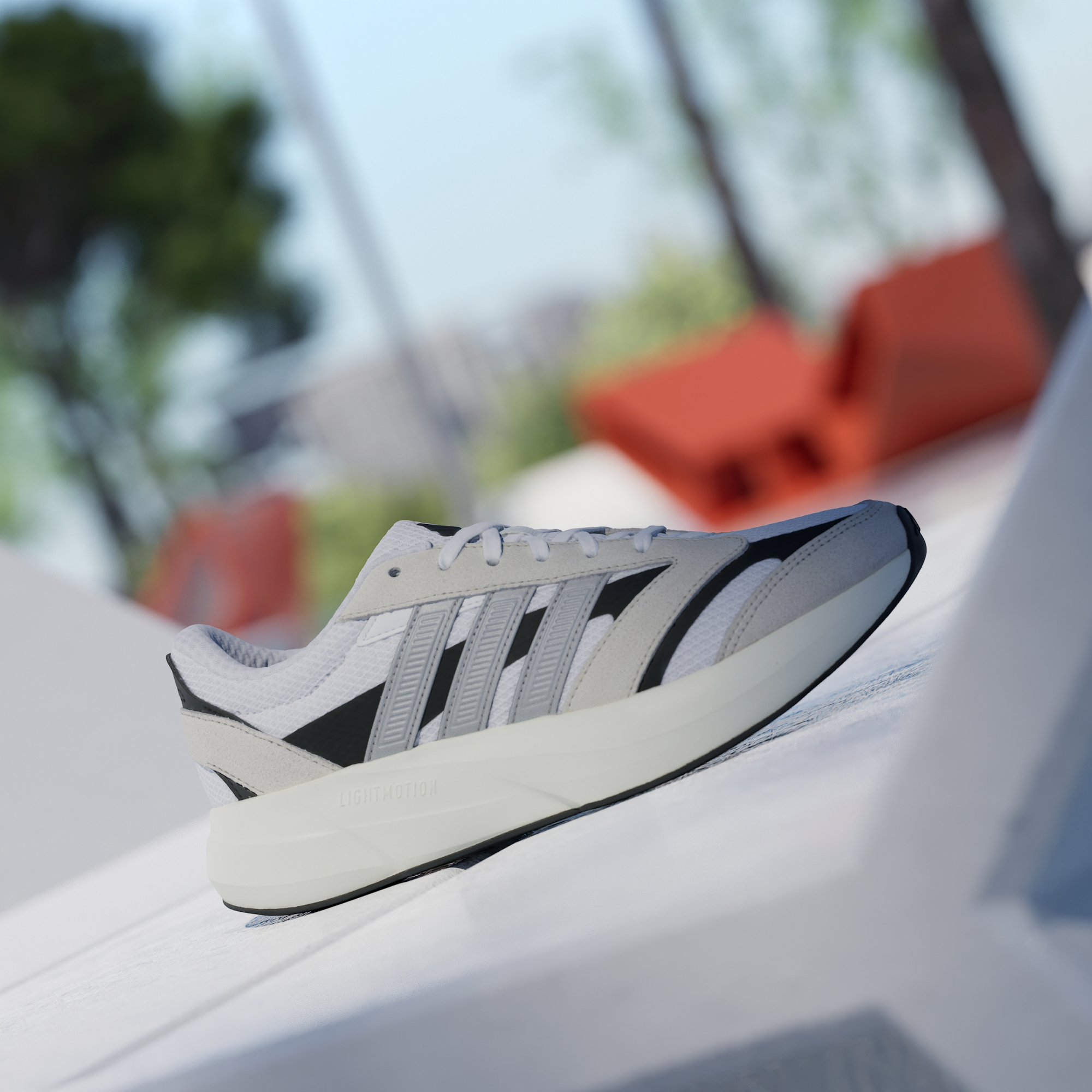 Tenis Adidas Mujer Lightshift 2.0 Casual JQ9639 Blanco - Image 4