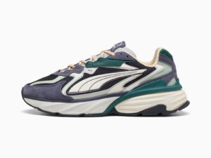 Tenis Puma Hombre Fade LS Plus Casual 407331-01 Azul Oscuro
