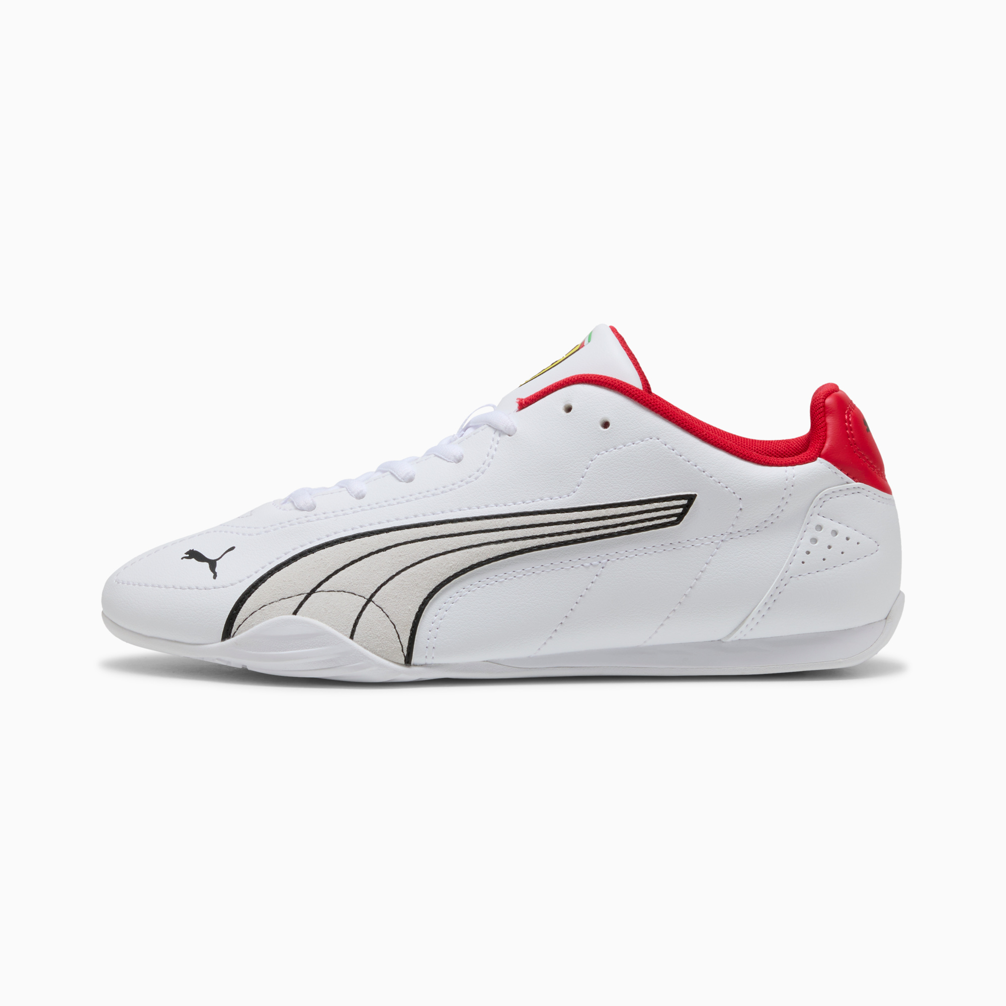 Tenis Puma Hombre Ferrari Catch Casual 309196-04 Blanco Rojo