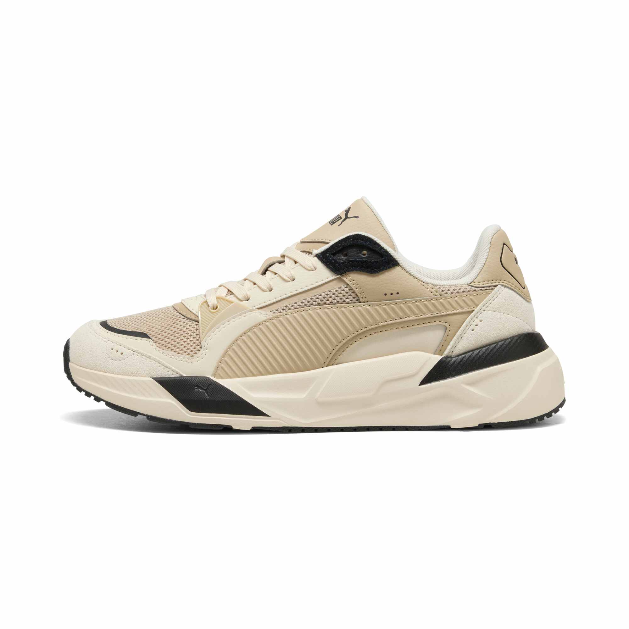 Tenis Puma Hombre Trinity 2 Casual 400230-26 Beige Negro