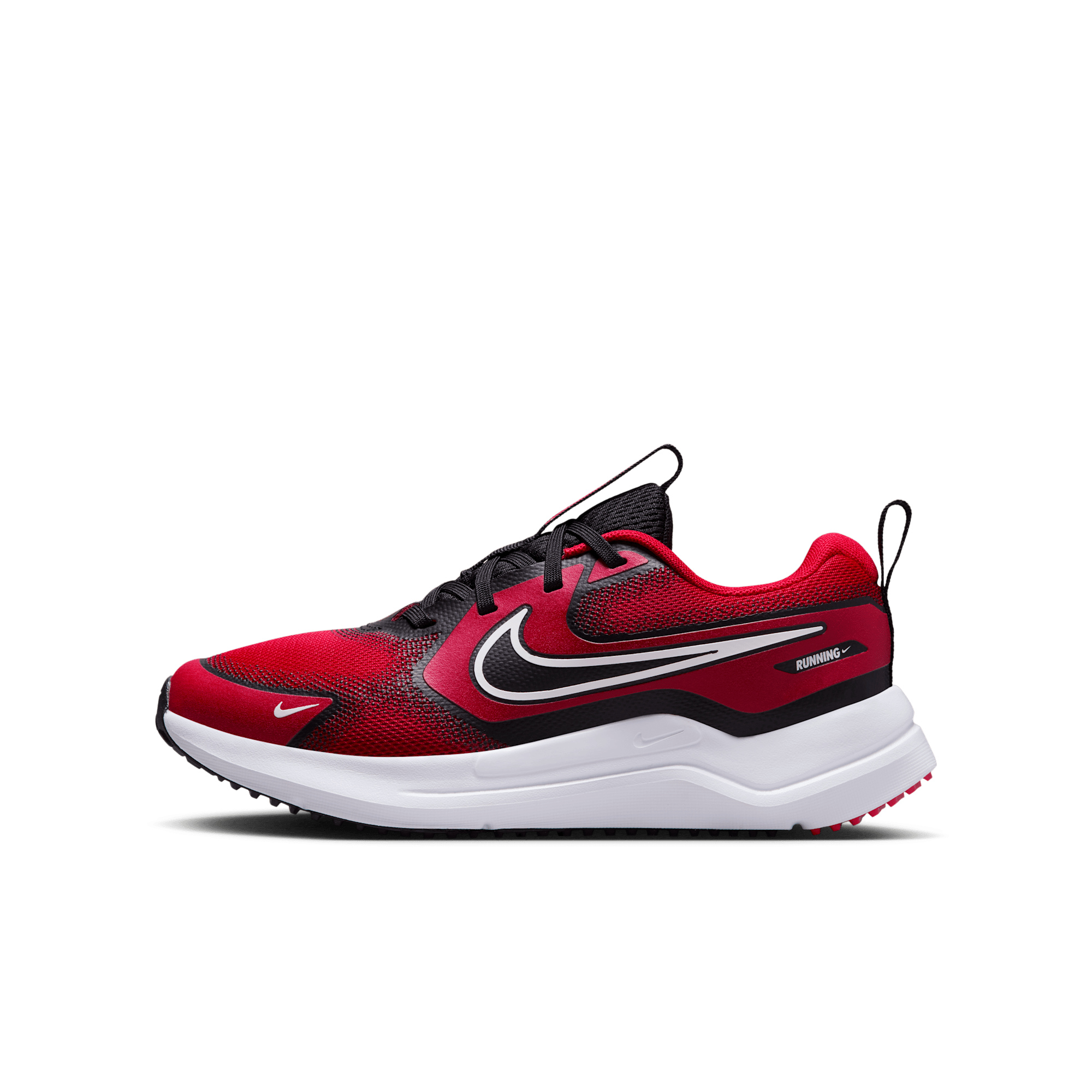 Tenis Nike Niño Cosmic Runner Running HM4402-601 Rojo Negro