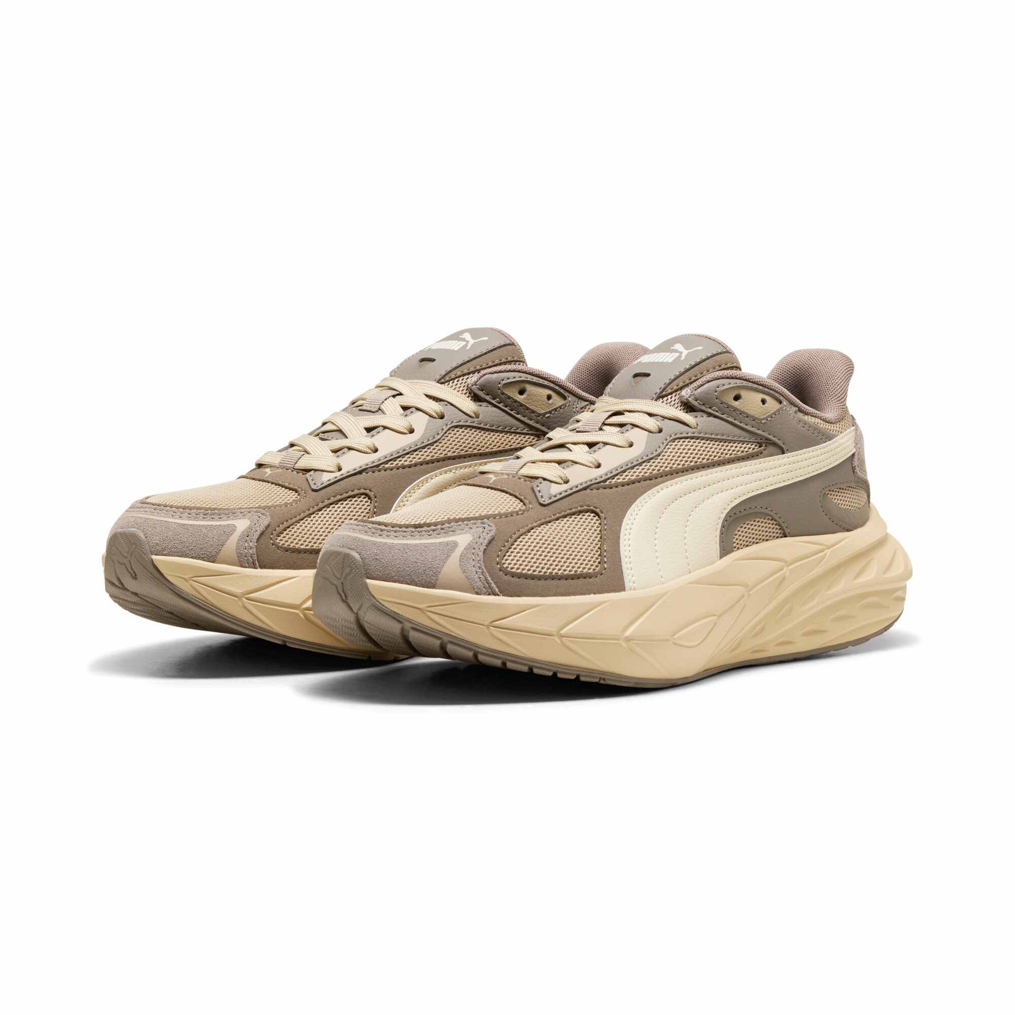 Tenis Puma Hombre Hypnotic LS 2 Casual 404714-11 Gris Beige - Image 4