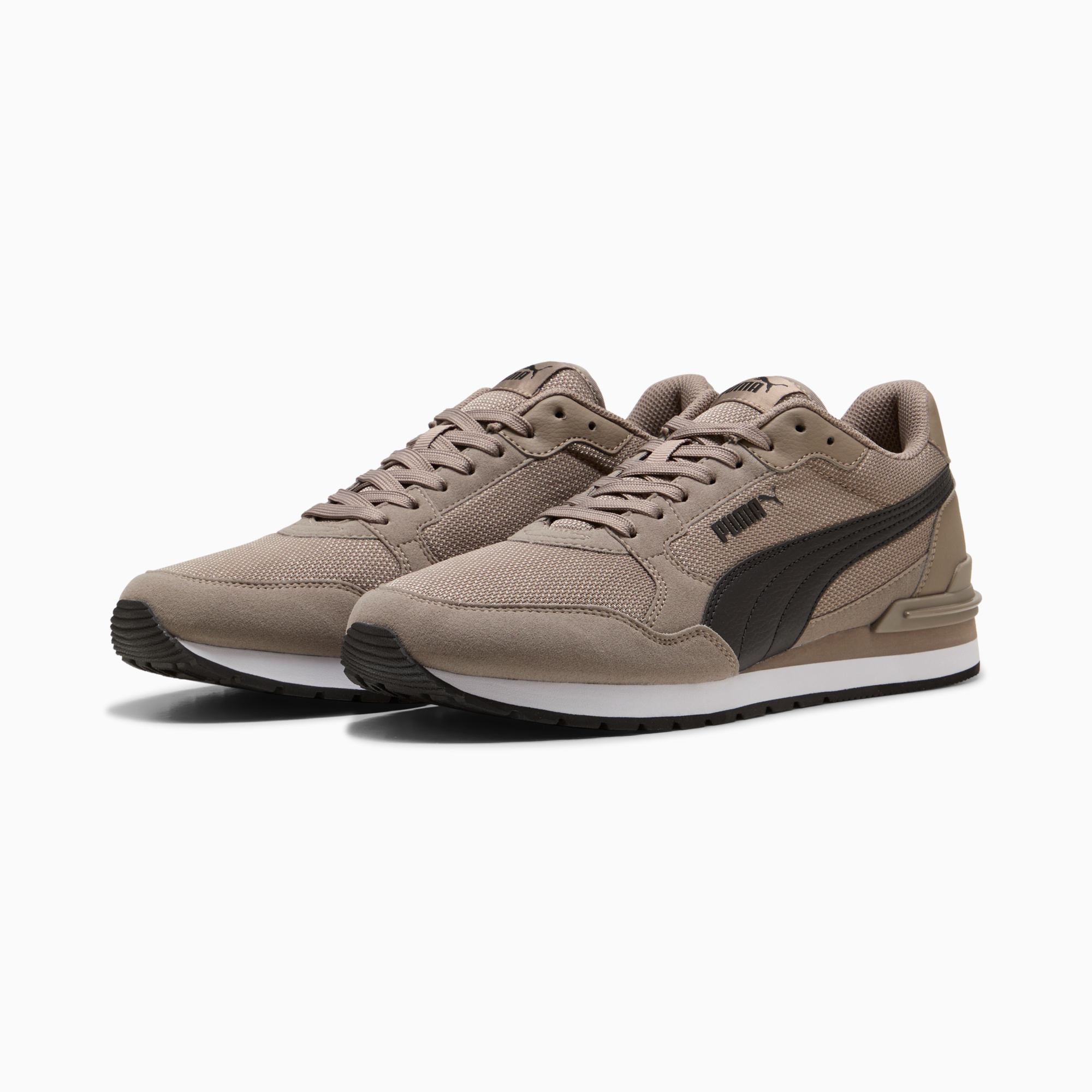 Tenis Puma Hombre ST Runner V4 Mesh Casual 399666-18 Beige - Image 3