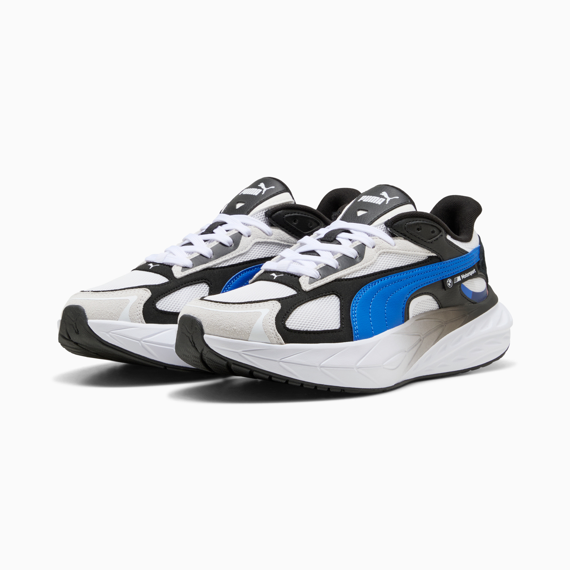 Tenis Puma Hombre BMW Hypnotic Casual 309259-04 Blanco Azul - Image 3
