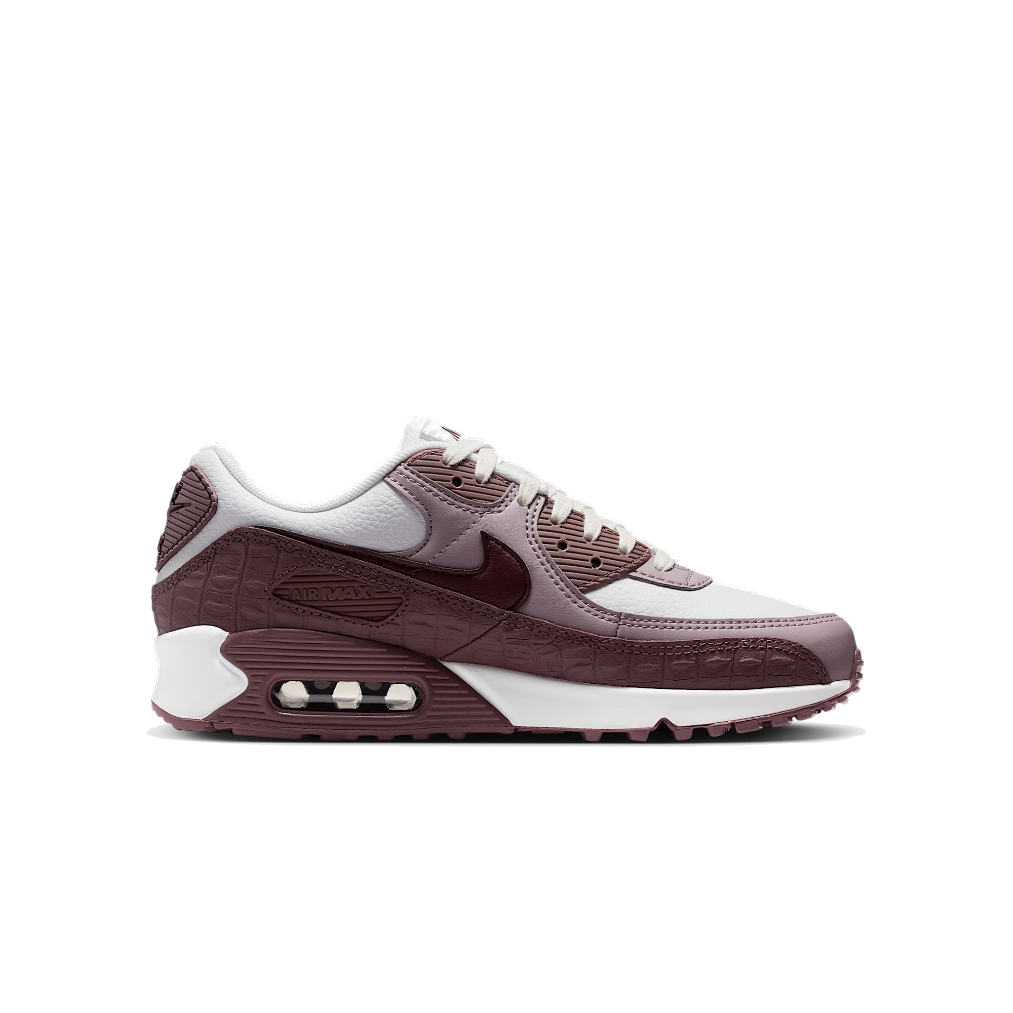 Tenis Nike Mujer Air Max 90 SE Casual IM3110-500 Vinotinto - Image 4