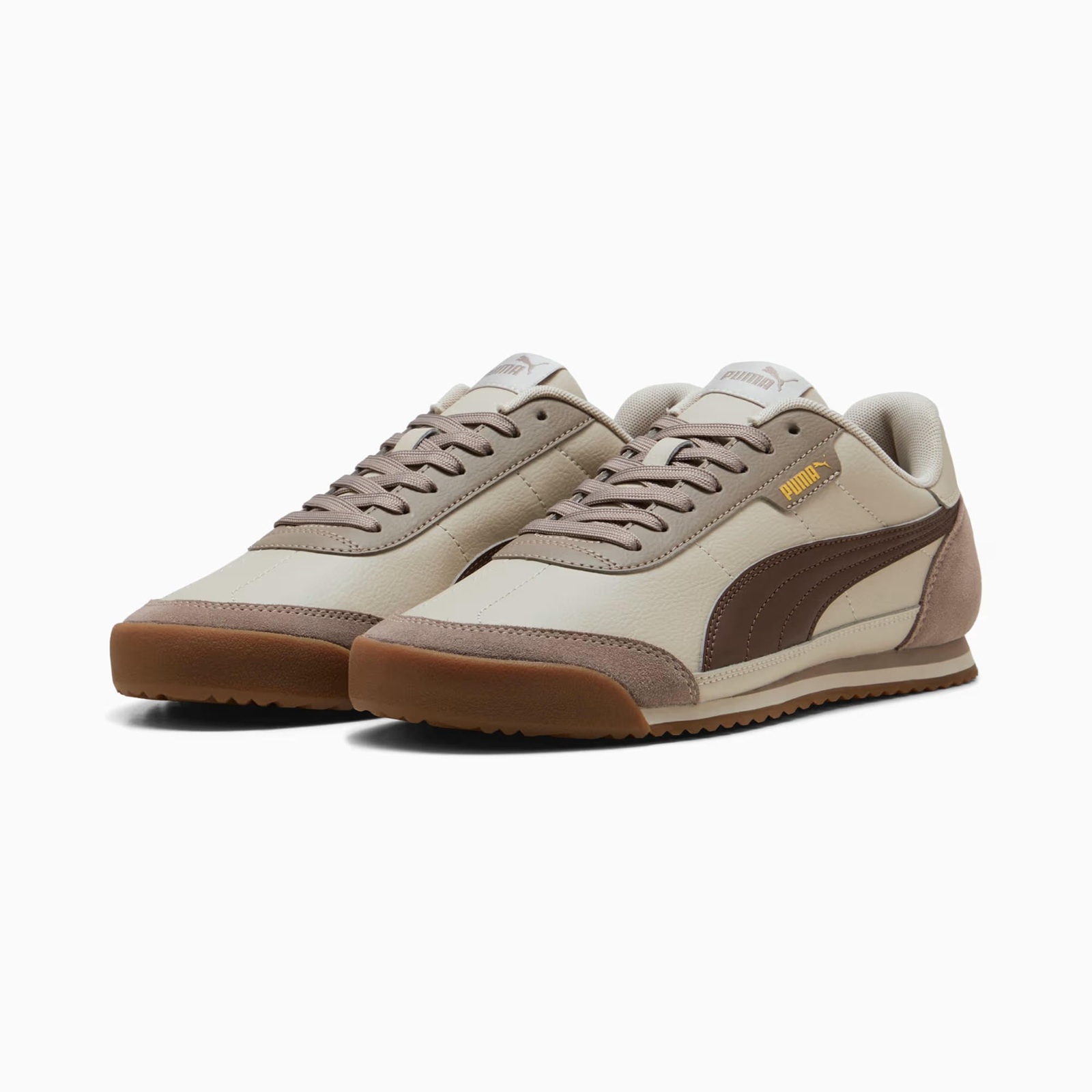 Tenis Puma Hombre Turino II OG Casual 397646-19 Café - Image 5