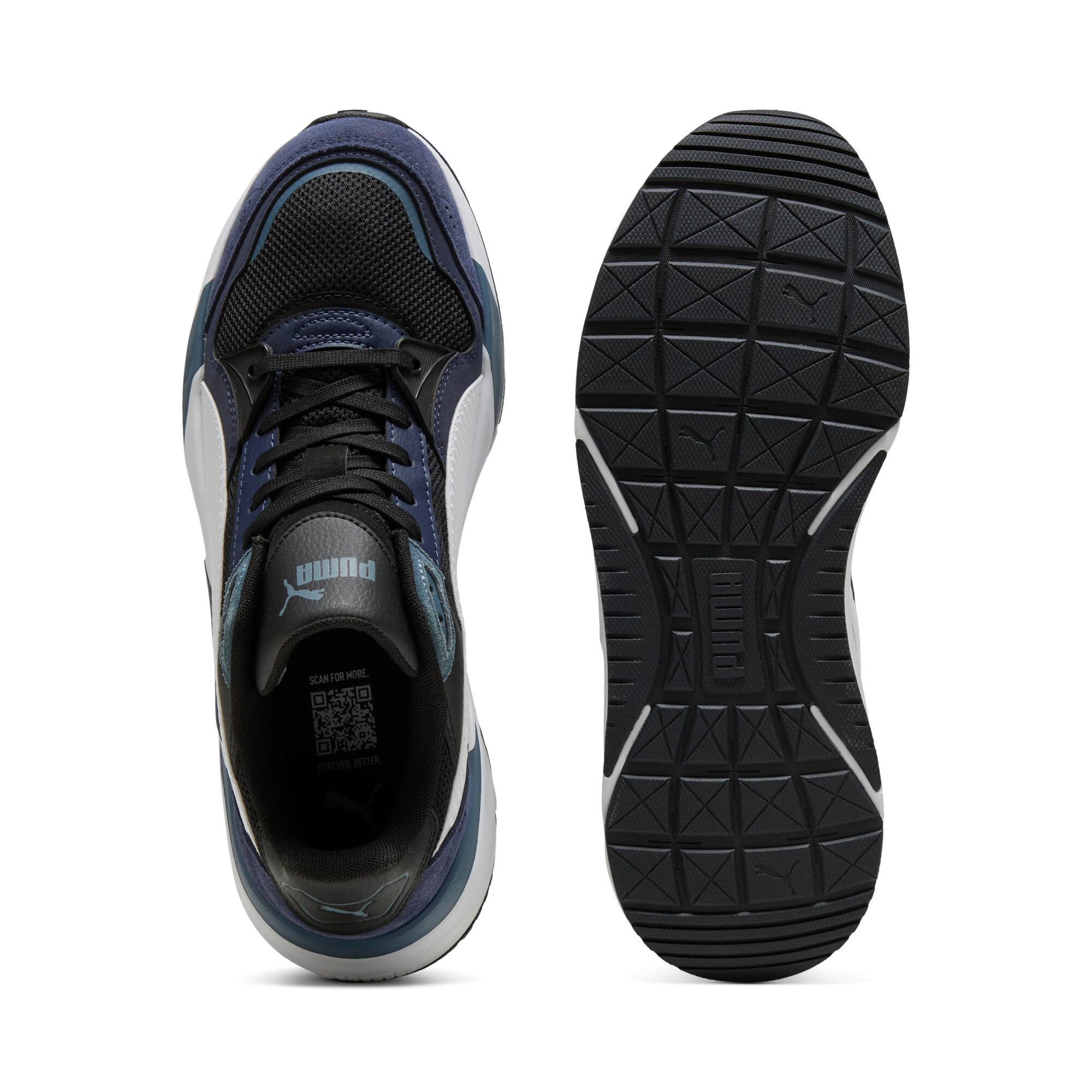 Tenis Puma Hombre Trinity 2 Casual 400230-28 Azul Negro - Image 5