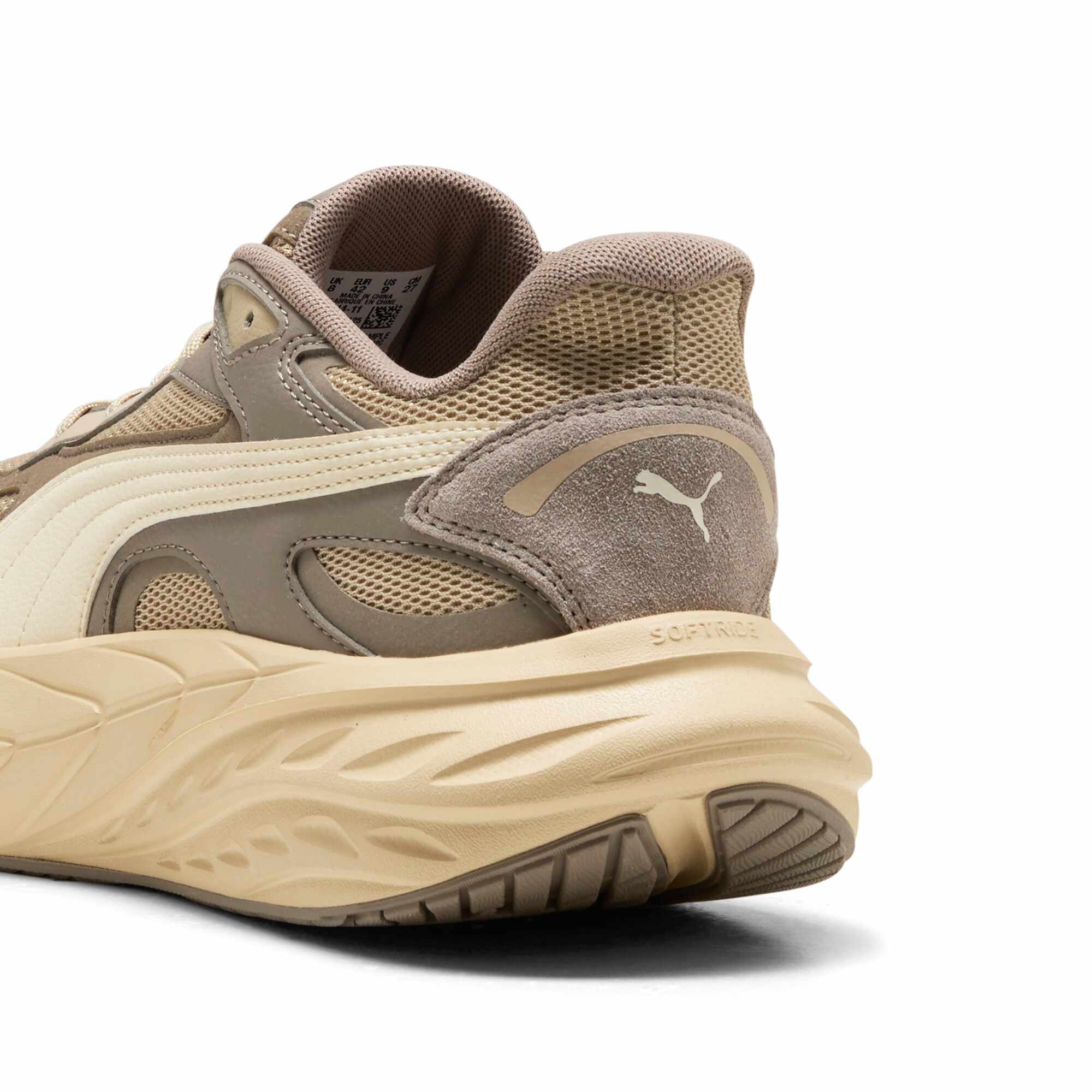 Tenis Puma Hombre Hypnotic LS 2 Casual 404714-11 Gris Beige - Image 5