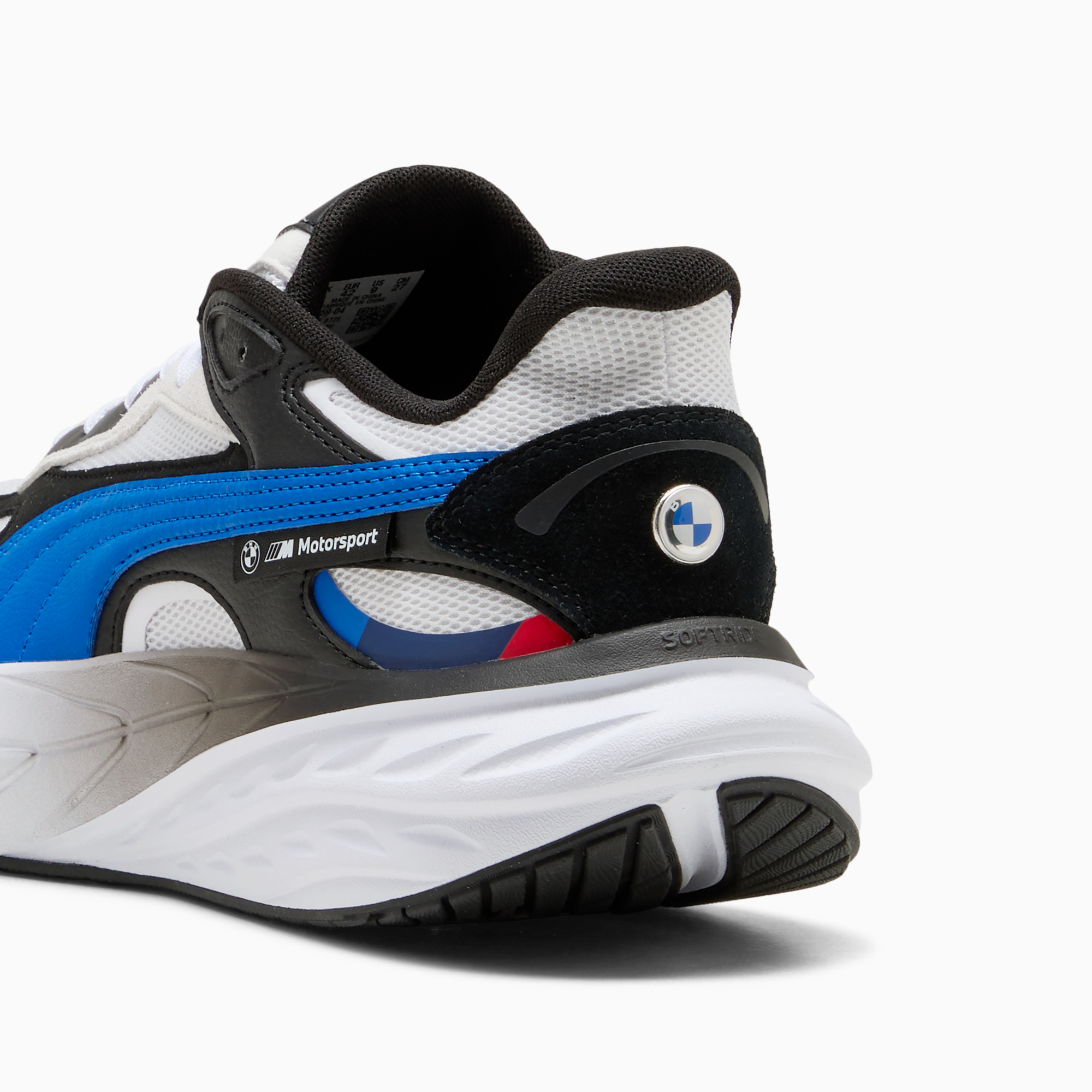 Tenis Puma Hombre BMW Hypnotic Casual 309259-04 Blanco Azul - Image 6