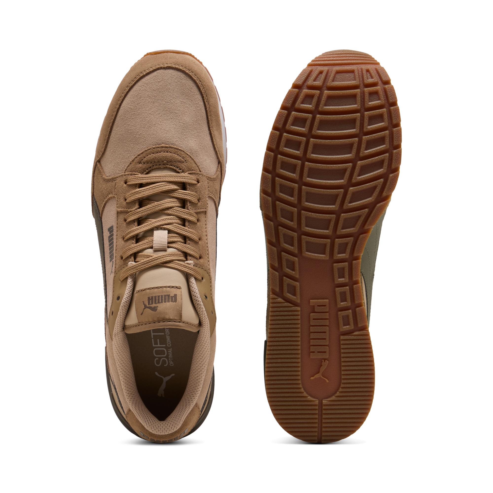 Tenis Puma Hombre ST Runner V4 SD Casual 399665-17 Beige - Image 6