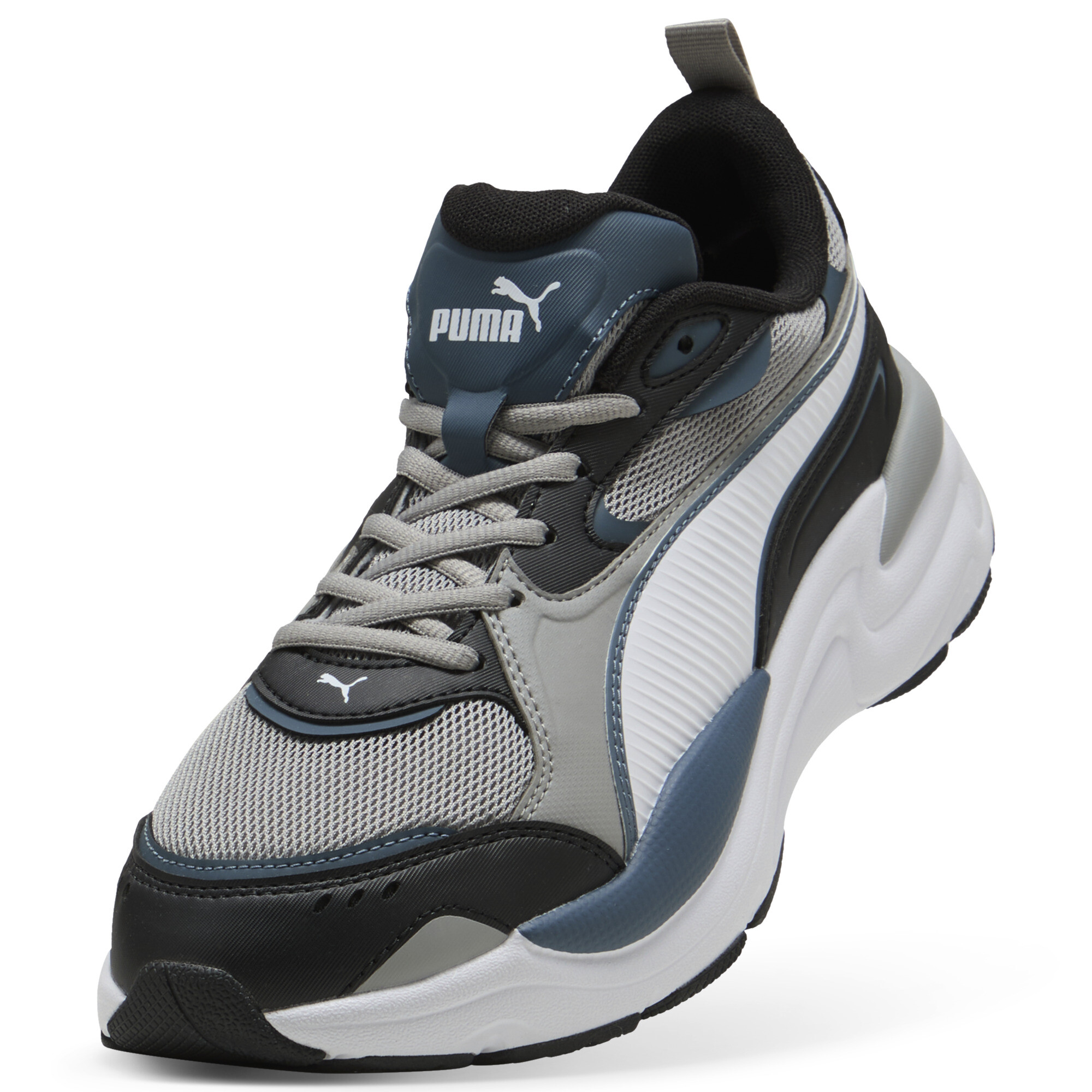 Tenis Puma Hombre X Ray 4 Casual 404747-11 Gris Negro - Image 6