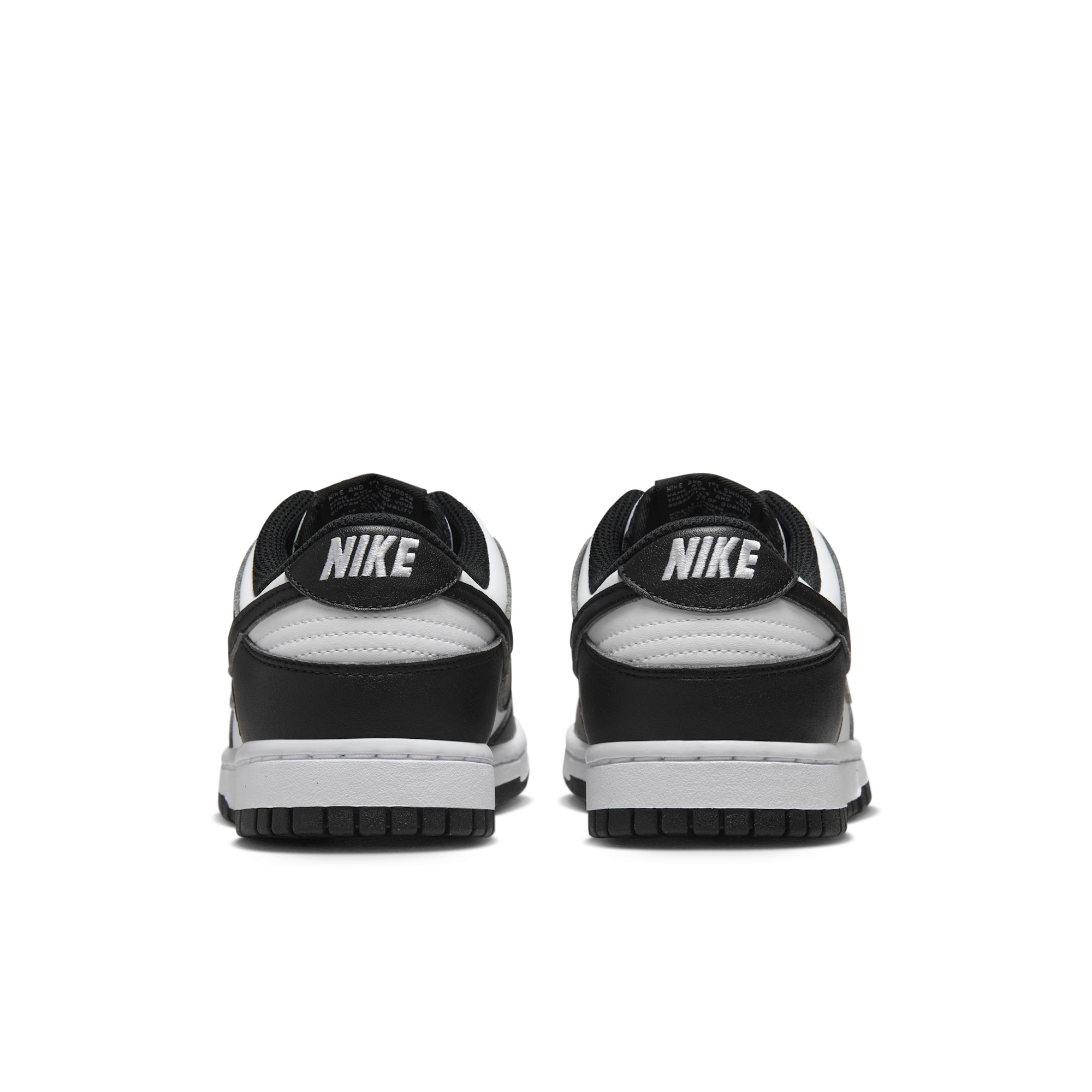 Tenis Nike Mujer Dunk Low Casual DD1873-115 Negro Blanco - Image 5