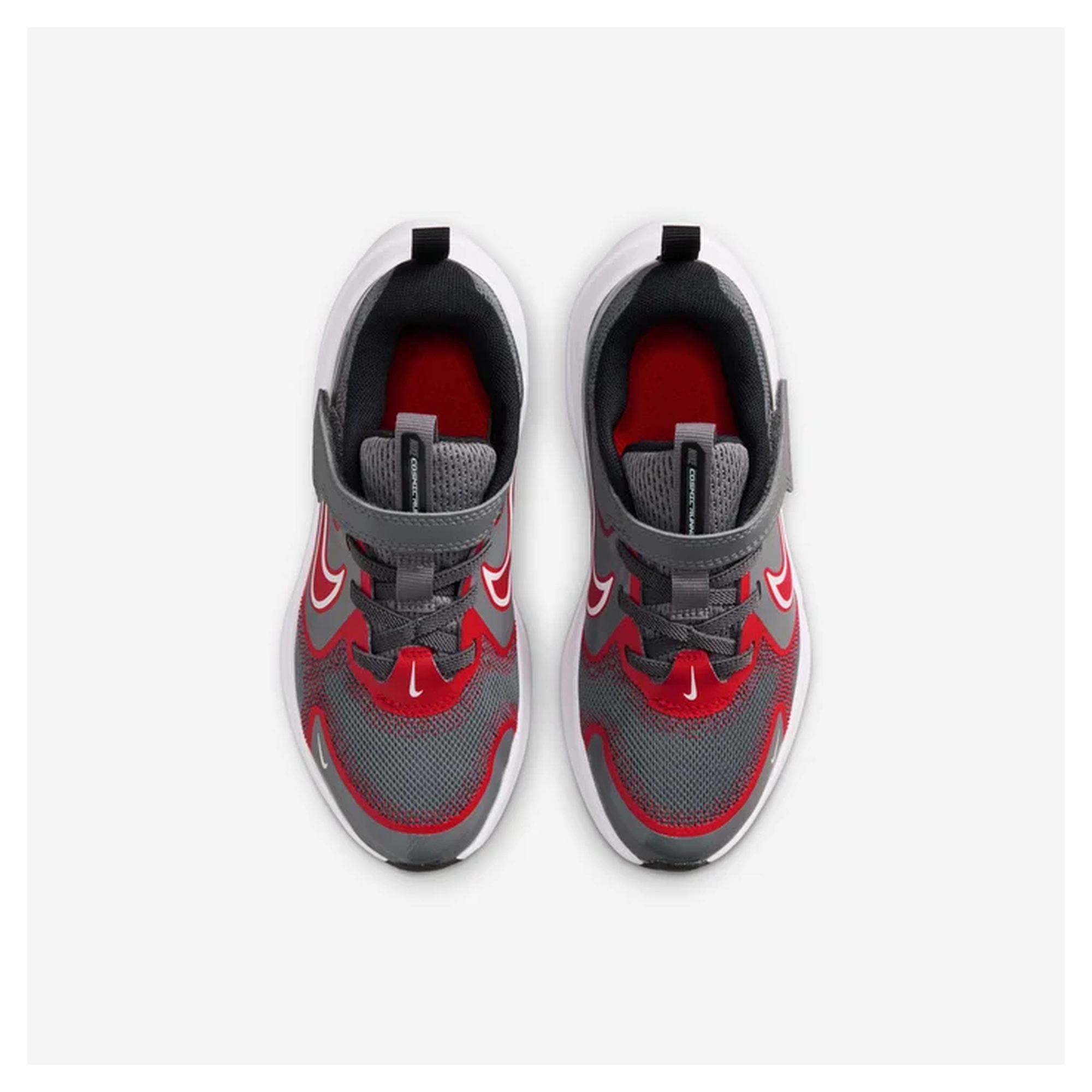 Tenis Nike Niño Cosmic Runner Running HM4400-012 Gris Rojo - Image 6