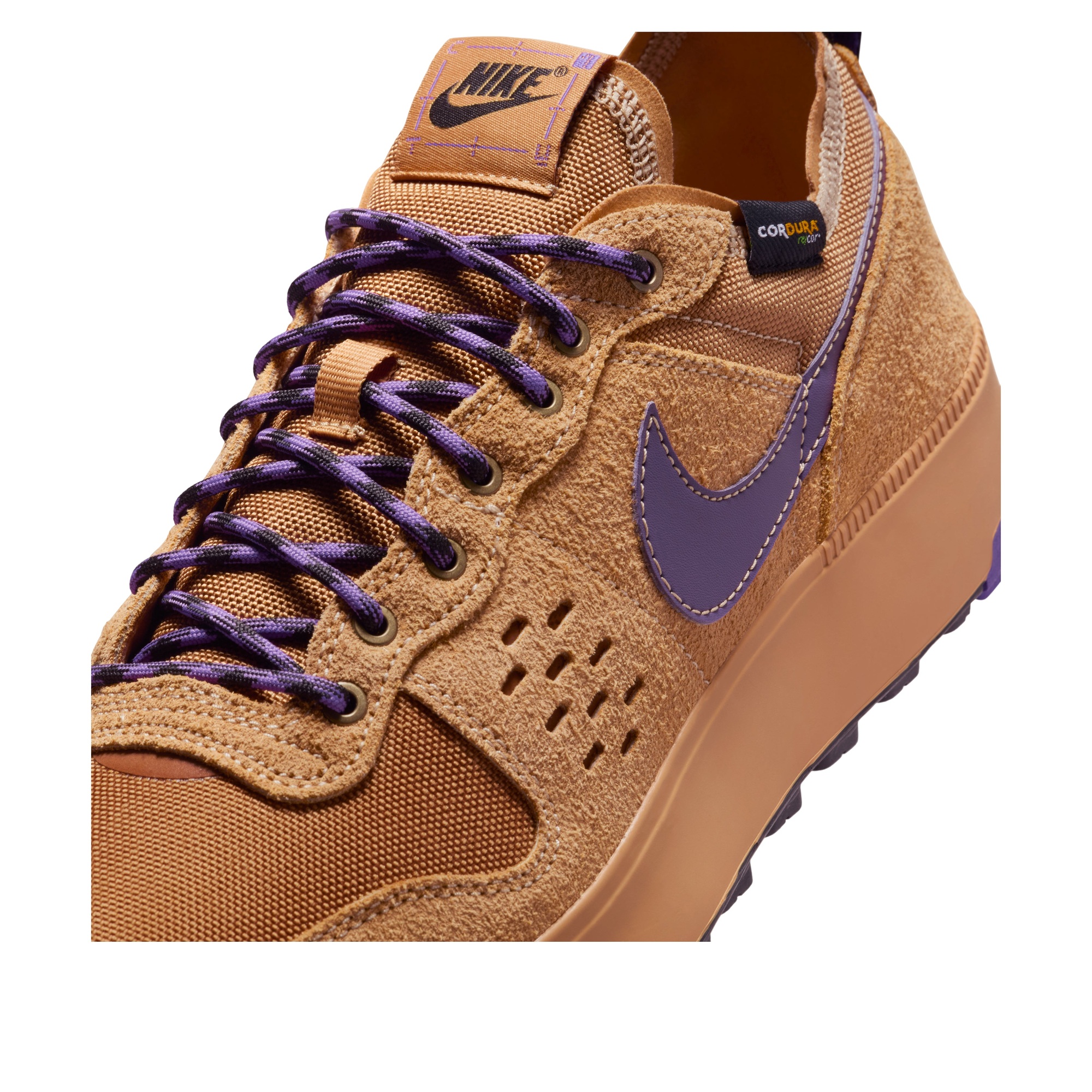 Tenis Nike Hombre C1TY PRM Casual HJ4316-200 Beige Morado - Image 3
