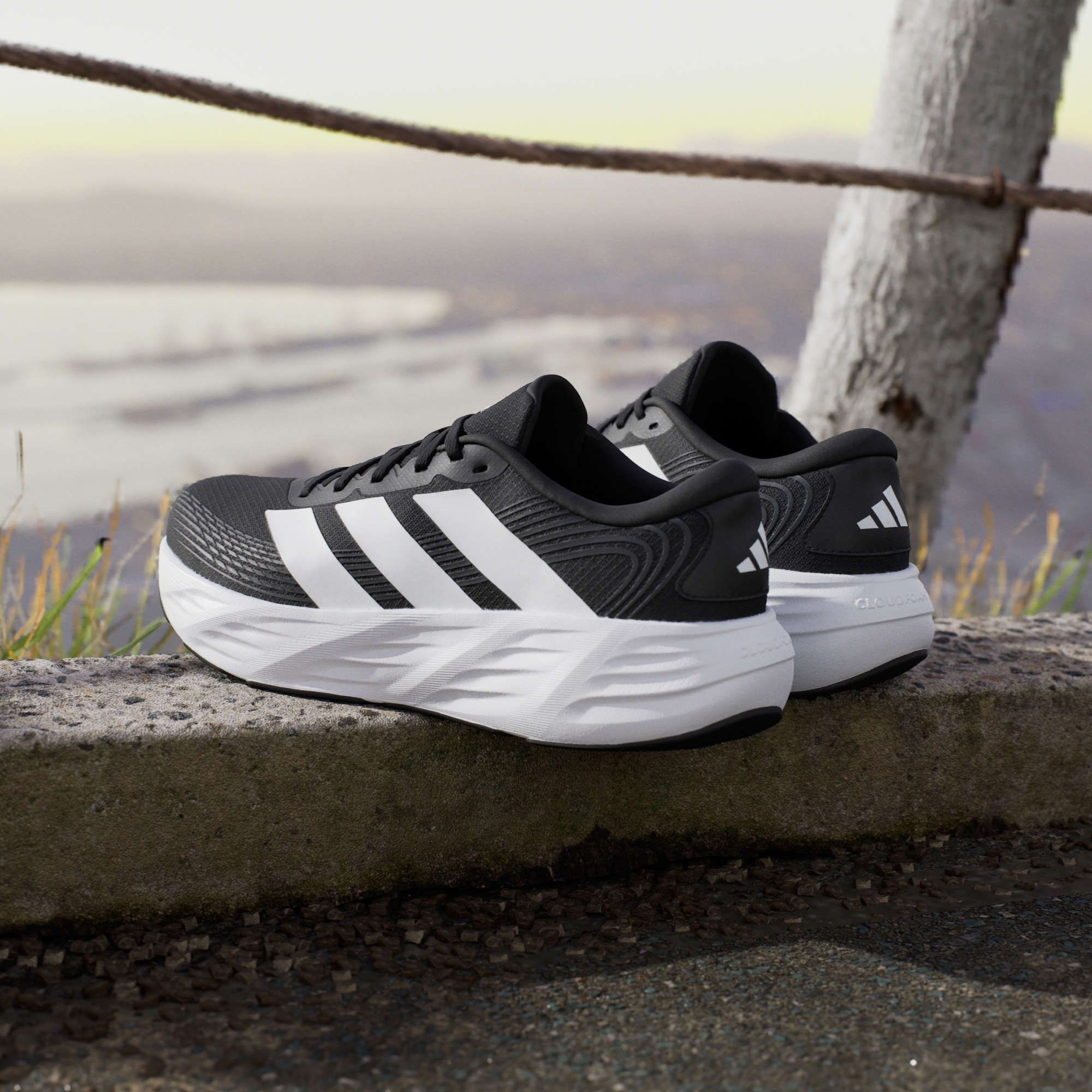 Tenis de Running Tenis Adidas Hombre Galaxy 8 Running IH9812 Negro - Image 6