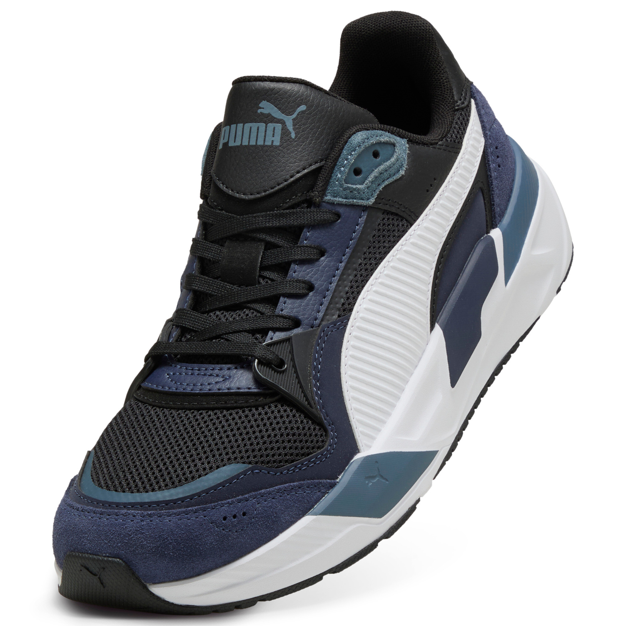 Tenis Puma Hombre Trinity 2 Casual 400230-28 Azul Negro - Image 3