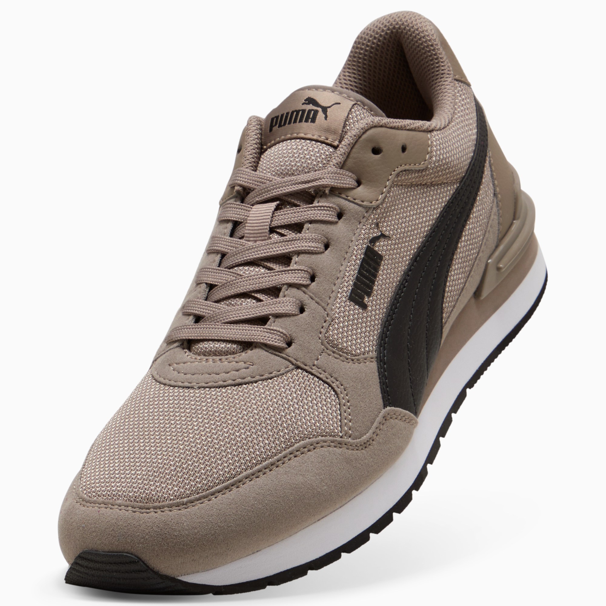 Tenis Puma Hombre ST Runner V4 Mesh Casual 399666-18 Beige - Image 2