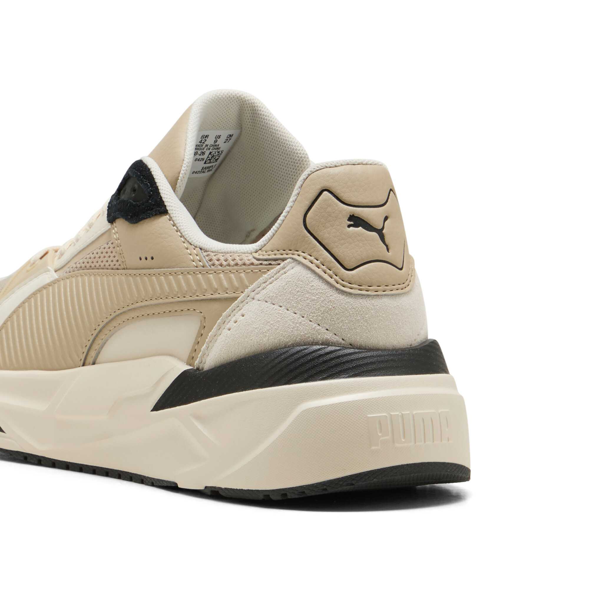 Tenis Puma Hombre Trinity 2 Casual 400230-26 Beige Negro - Image 4