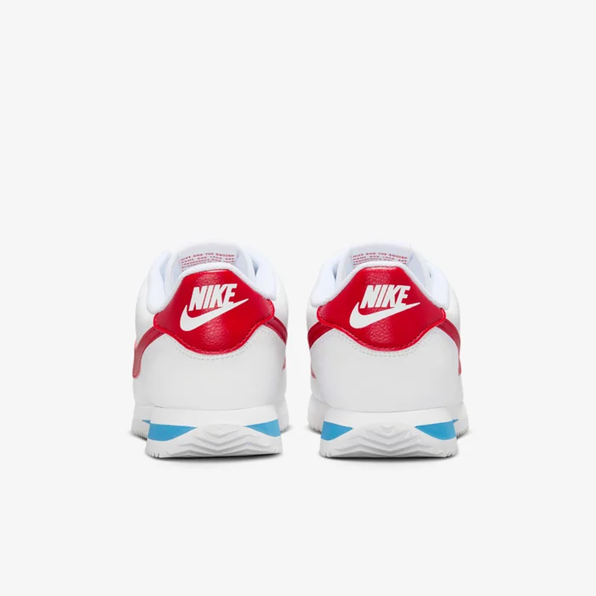 Tenis Nike Mujer Cortez Casual DN1791-108 Blanco Rojo Azul - Image 2