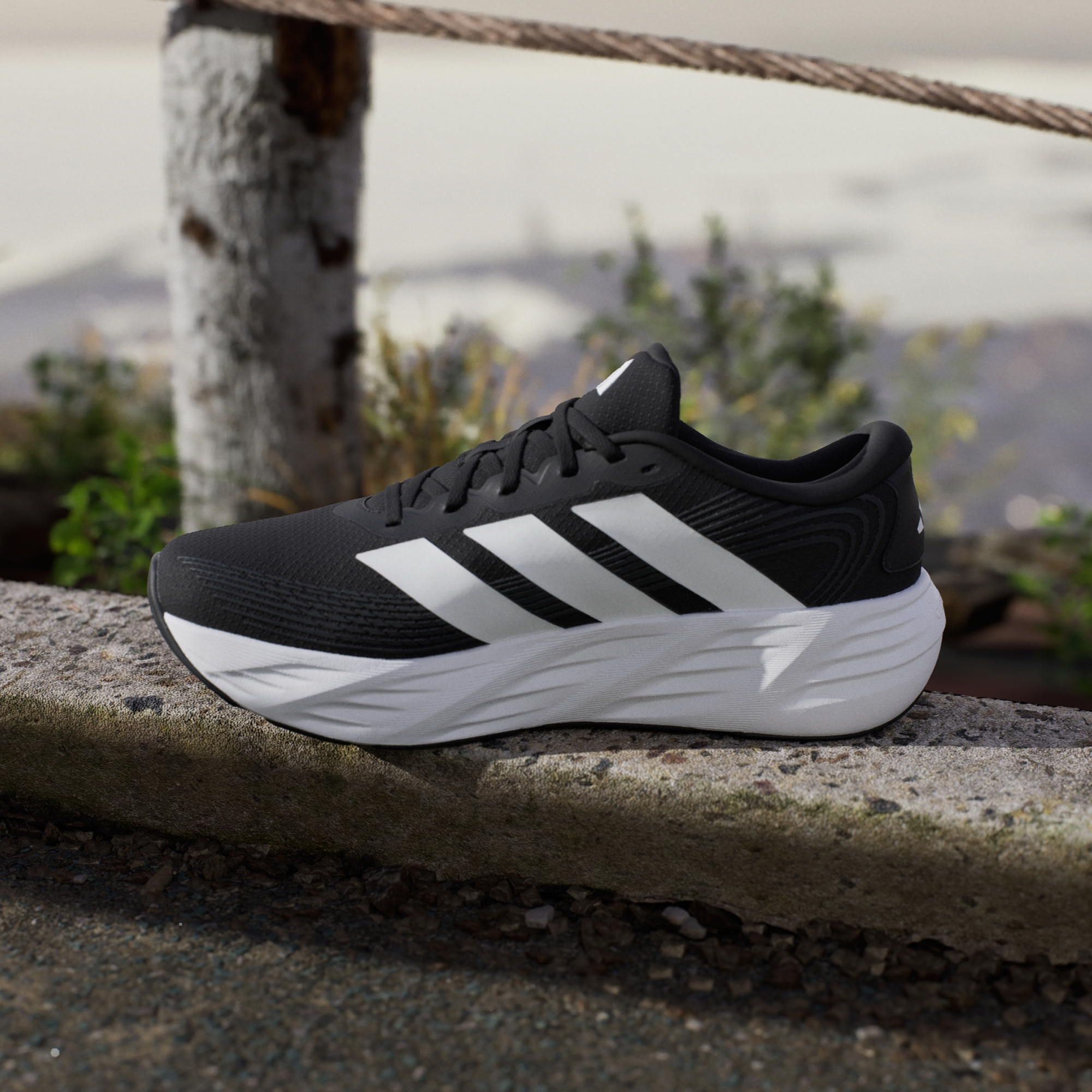 Tenis de Running Tenis Adidas Hombre Galaxy 8 Running IH9812 Negro - Image 2