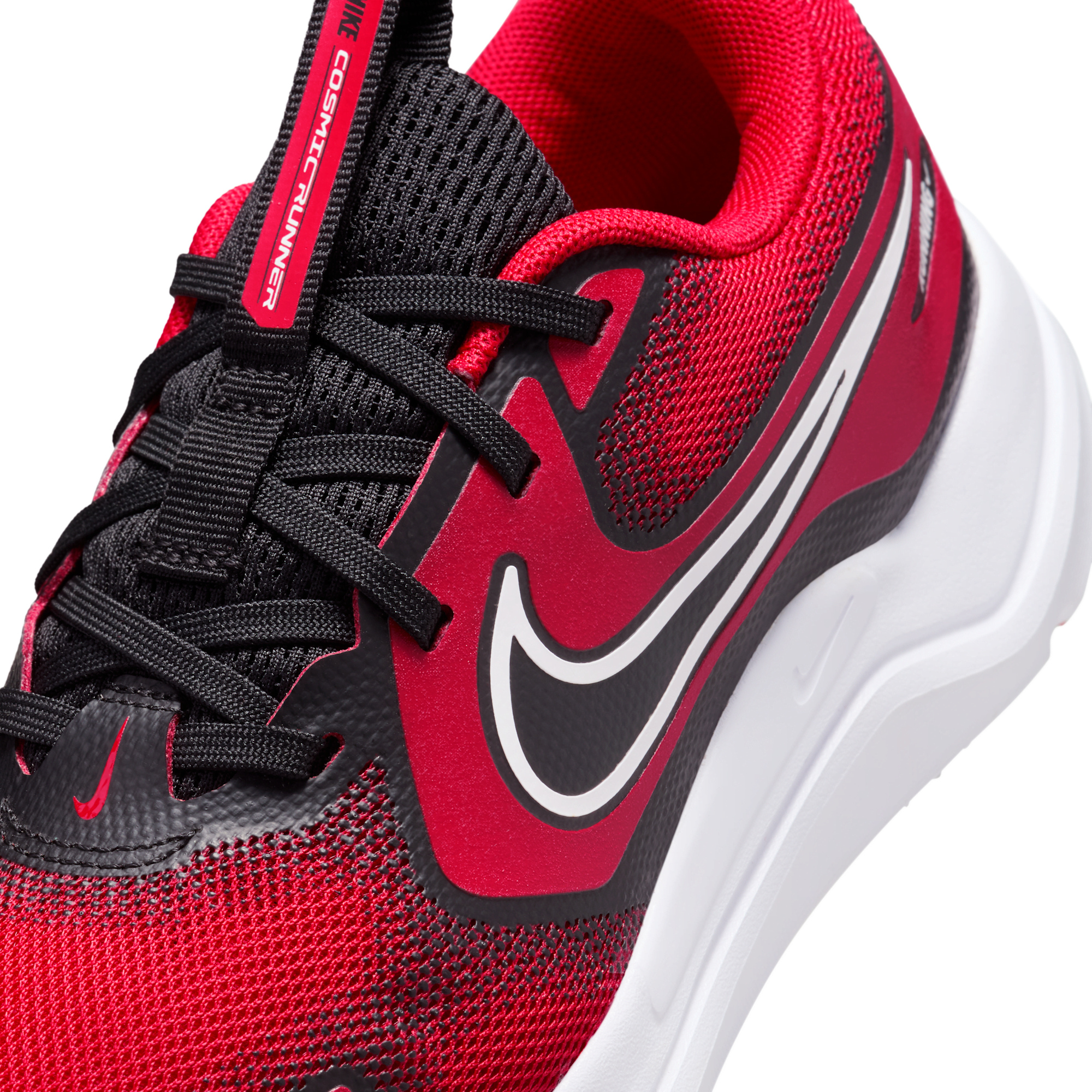 Tenis Nike Niño Cosmic Runner Running HM4402-601 Rojo Negro - Image 3