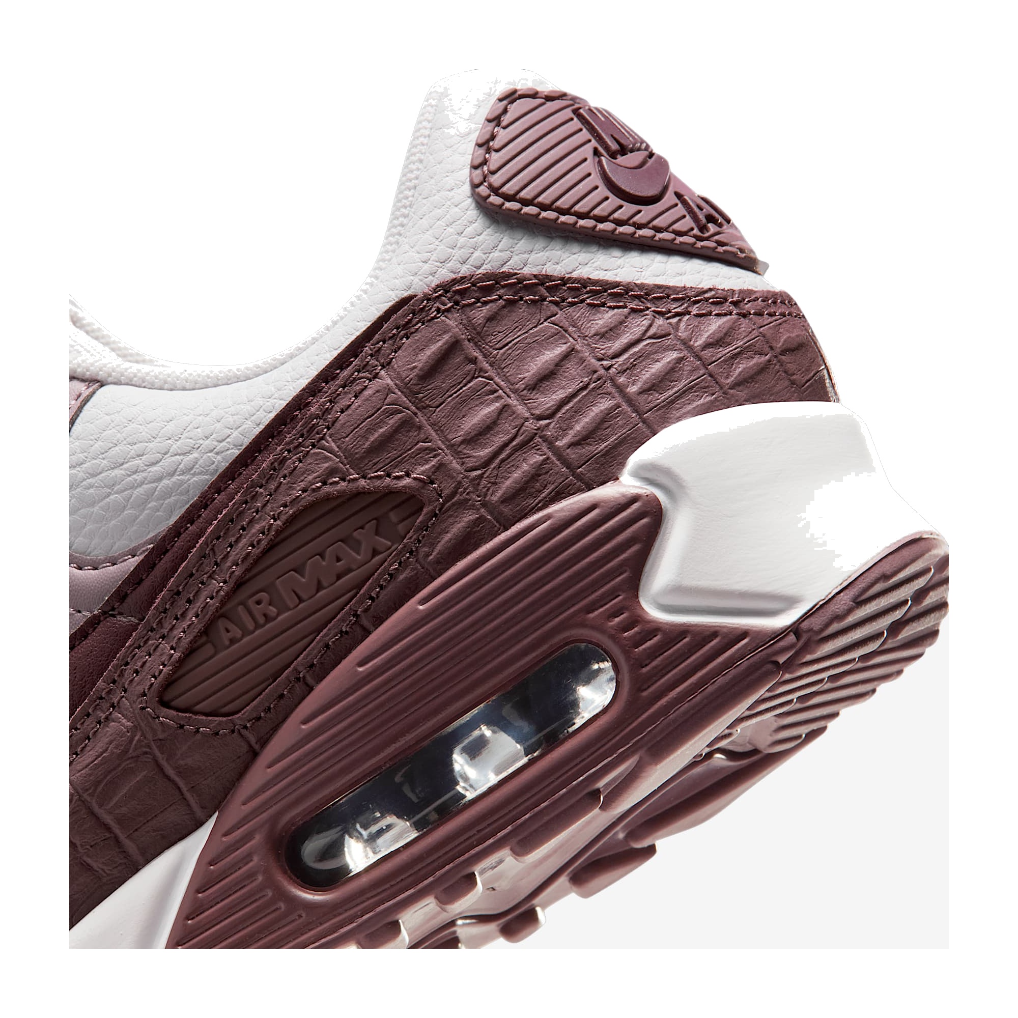 Tenis Nike Mujer Air Max 90 SE Casual IM3110-500 Vinotinto - Image 3