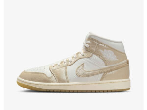 Tenis Jordan Mujer Air 1 Mid SE Casual HV5159-100 Beige