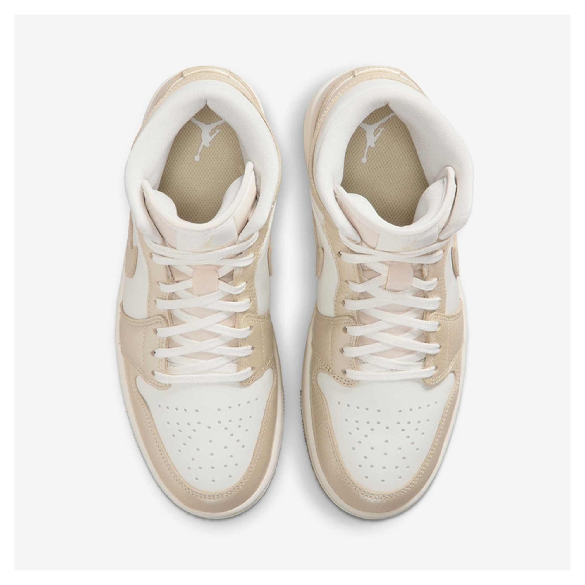 Tenis Jordan Mujer Air 1 Mid SE Casual HV5159-100 Beige - Image 7