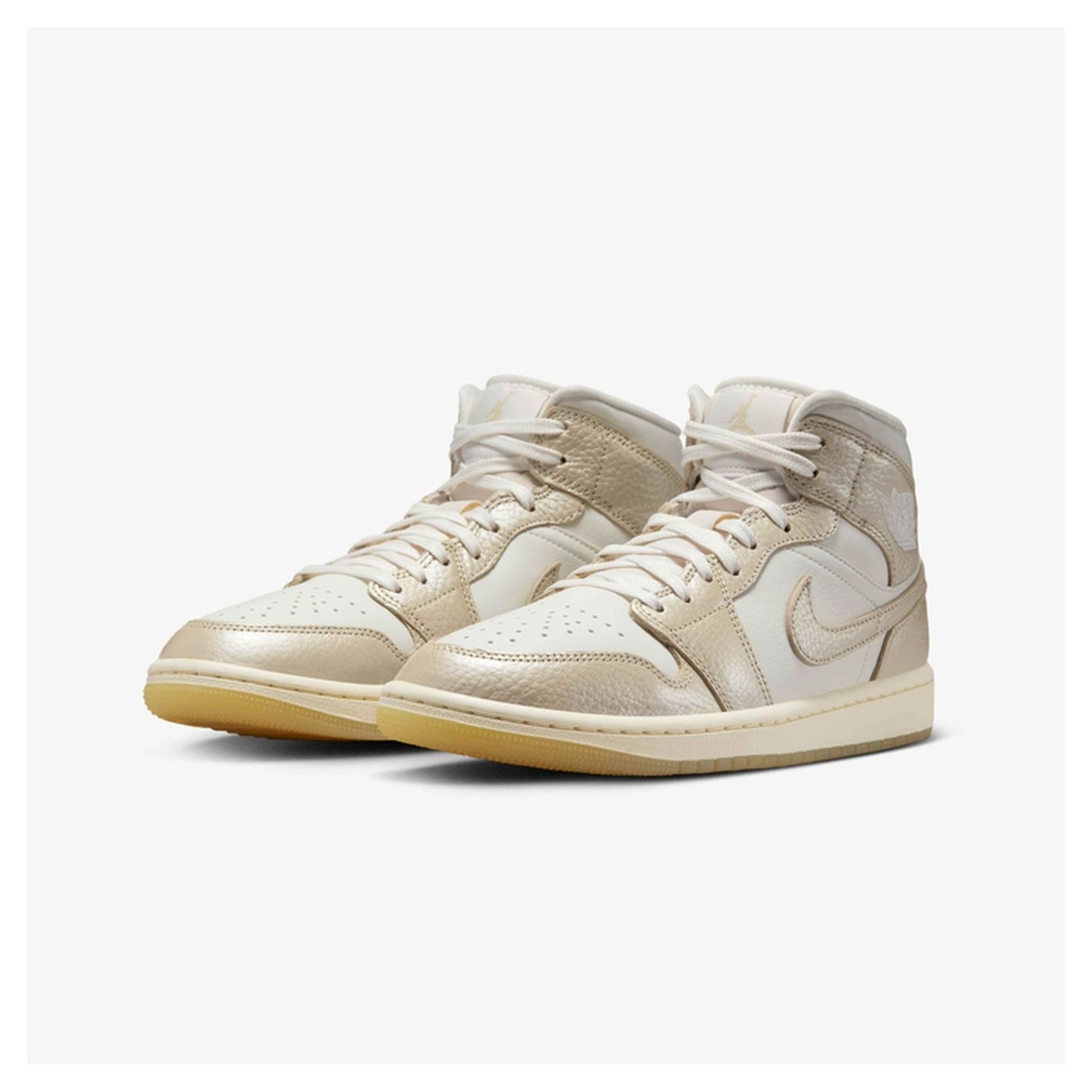 Tenis Jordan Mujer Air 1 Mid SE Casual HV5159-100 Beige - Image 6