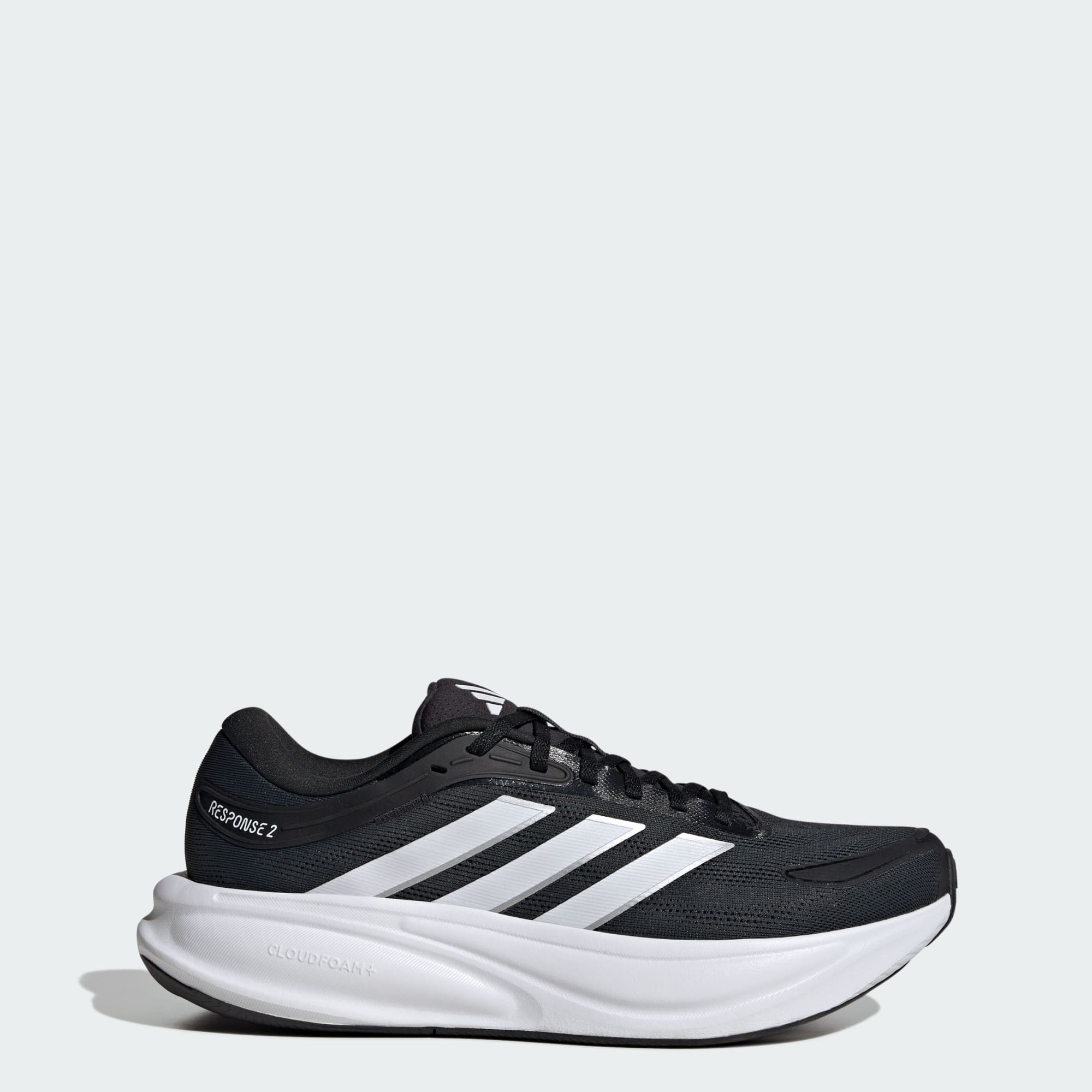 Tenis Adidas Hombre Response 2 Running KJ1748 Negro Blanco