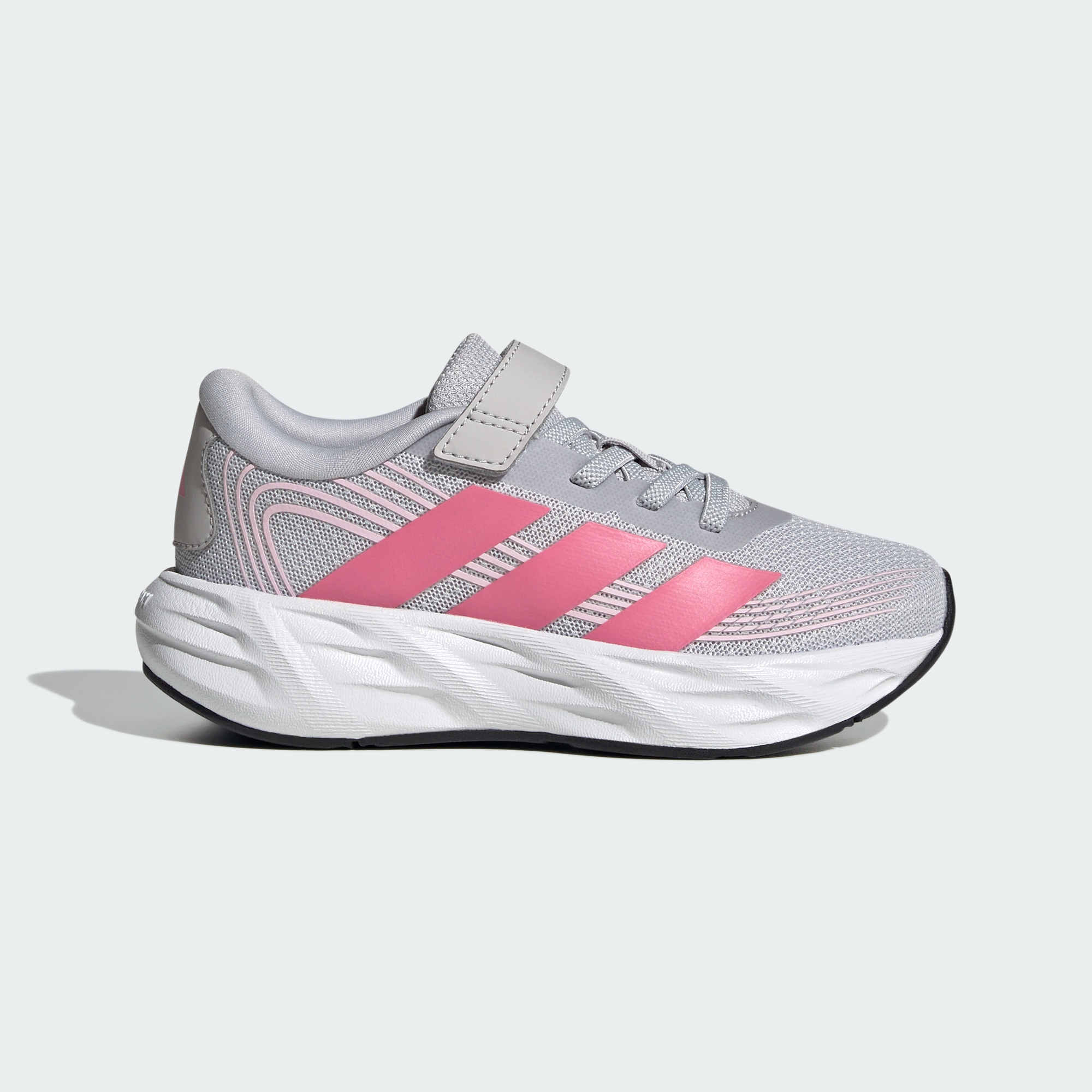 Tenis Adidas Infante Galaxy 8 EL C Running KI1685 Gris