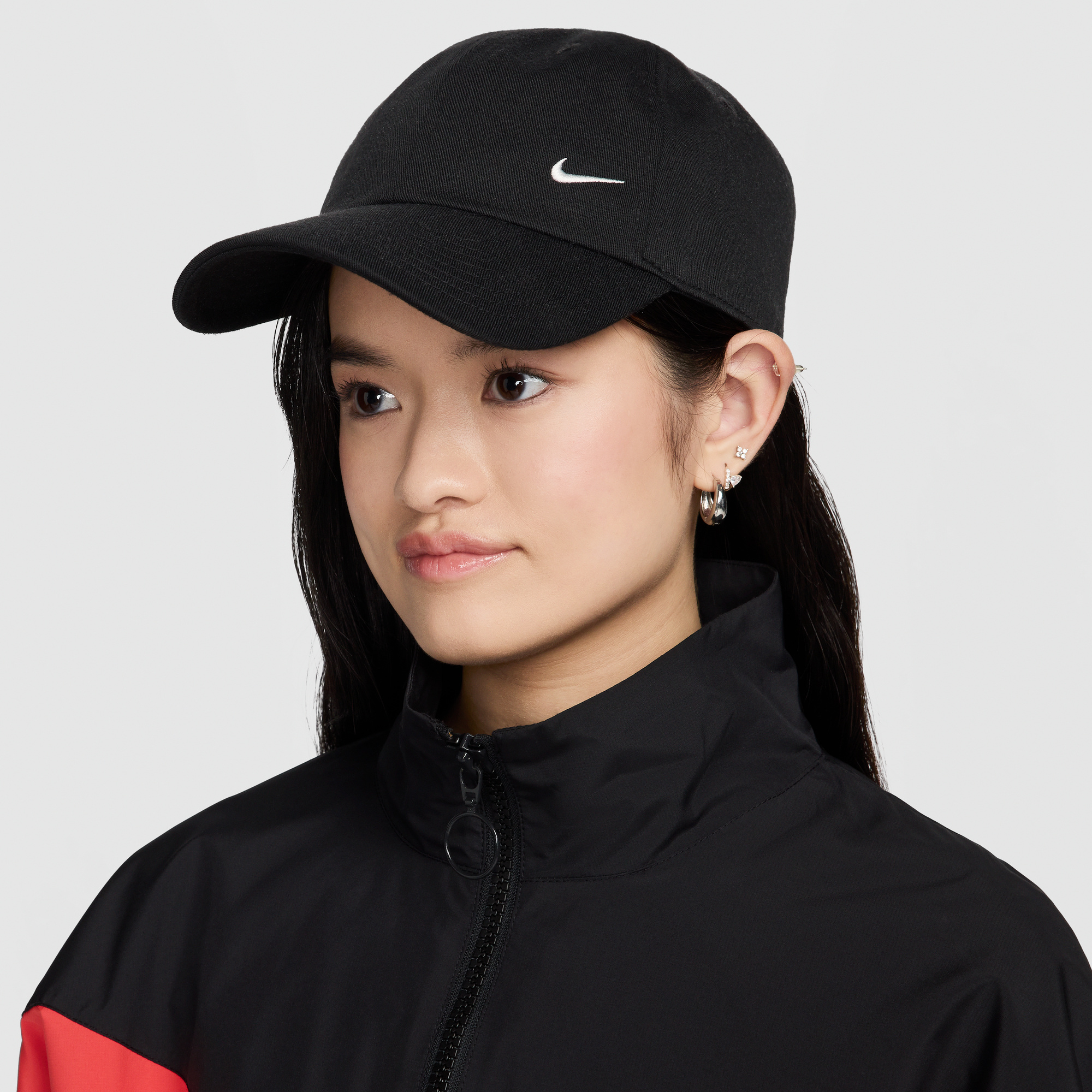 Gorra Nike Club Swoosh Casual FZ5698-010 Negro
