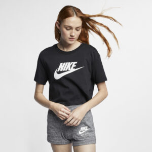 Camiseta Nike Mujer Essential Crop Casual BV6175-010 Negro