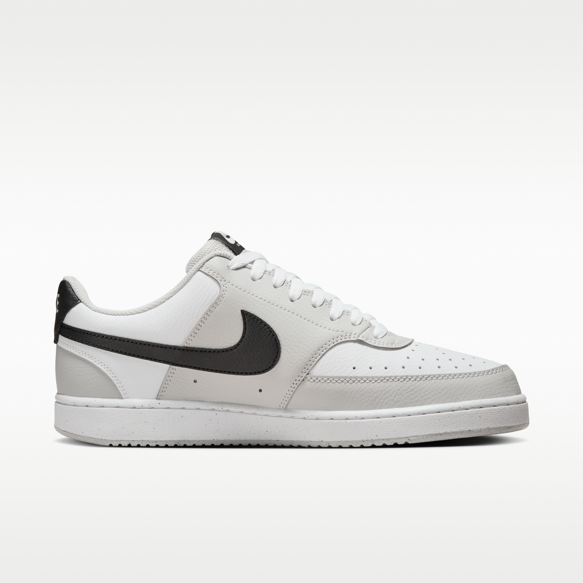 Tenis Nike Hombre Court Vision Low Casual HV0927-097 Gris - Image 3