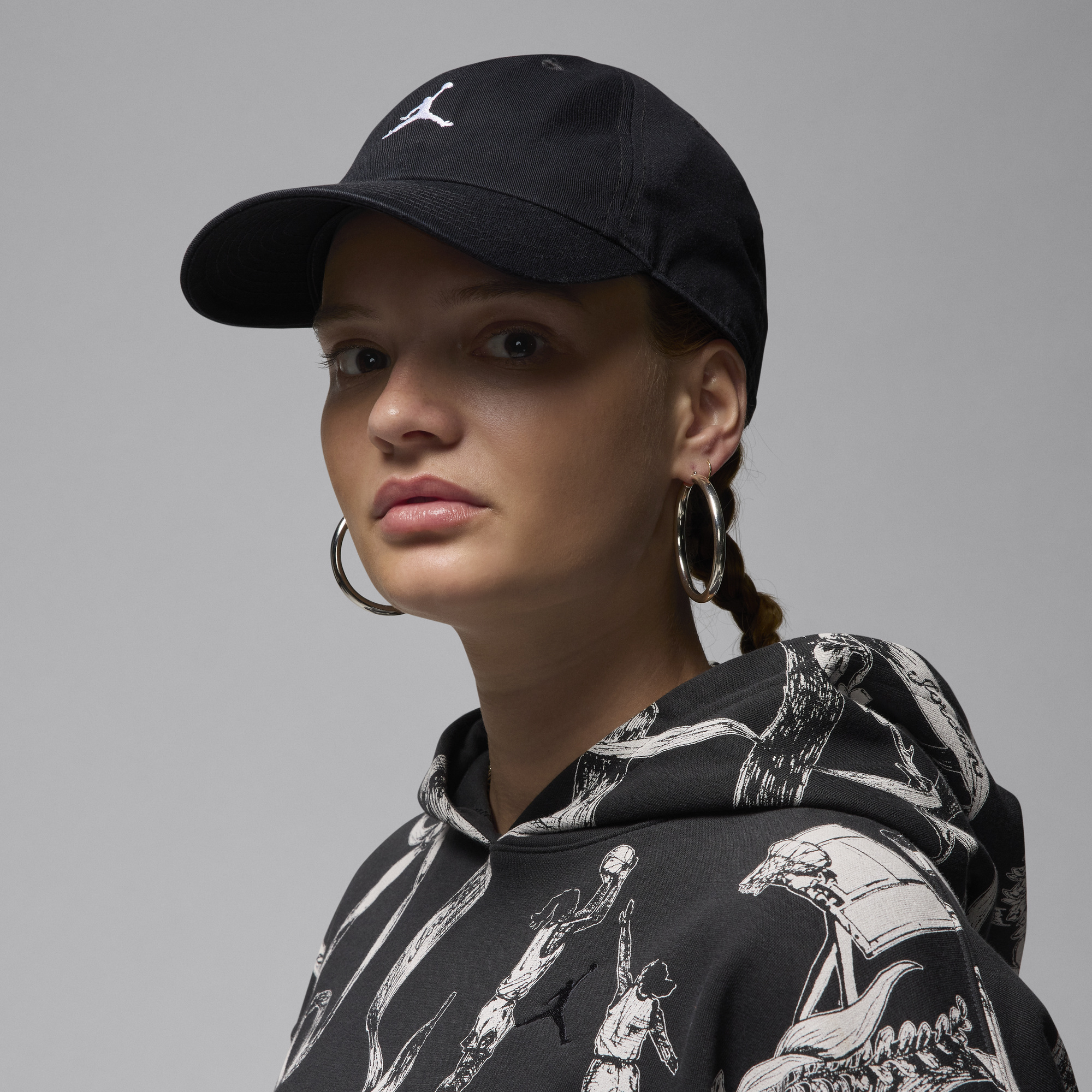Gorra Jordan Rise Metal Jumpman Casual HM5750-100 Blanco - Image 4