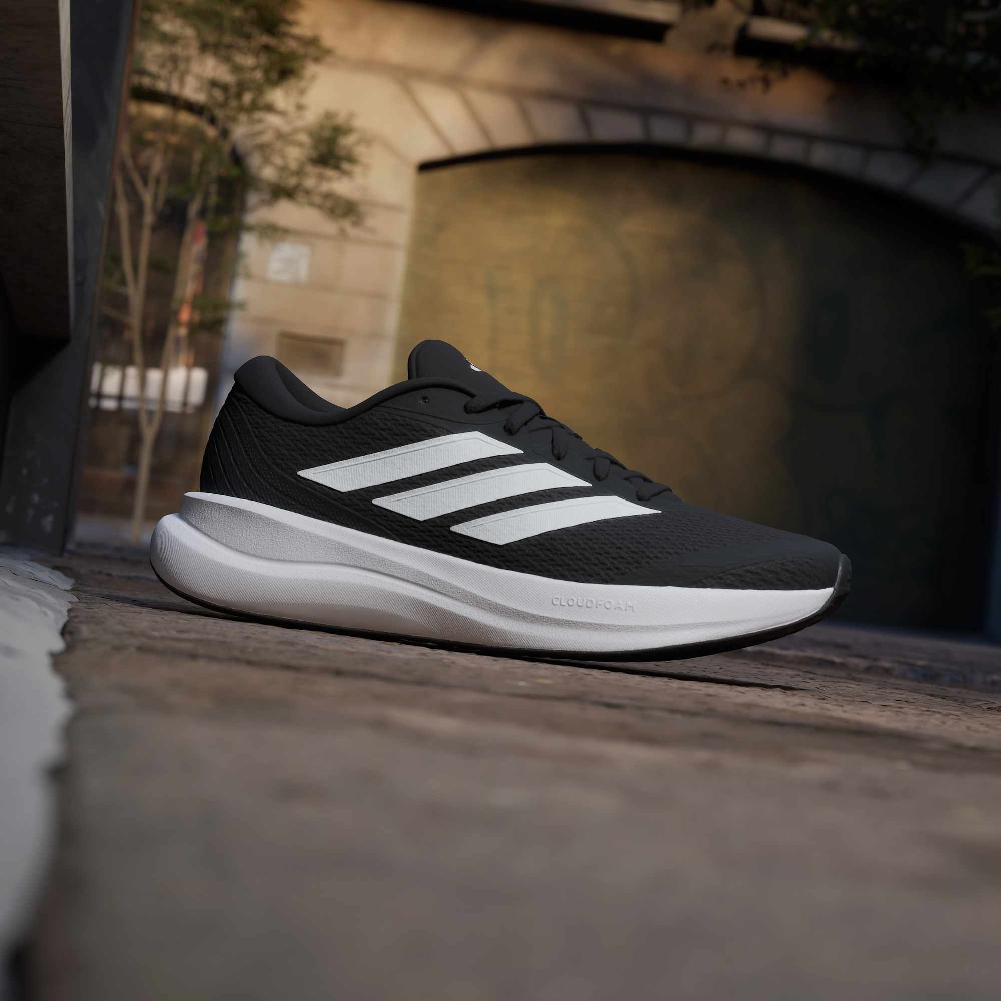 Tenis Adidas Mujer Runfalcon 6 Running IH9537 Negro Blanco - Image 4