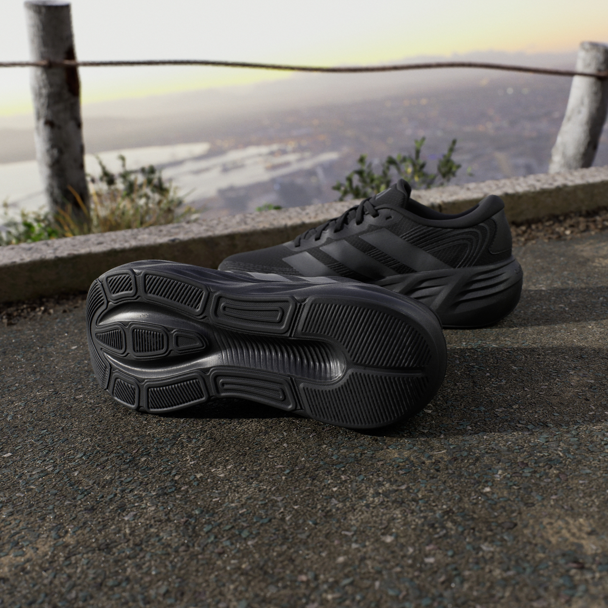 Tenis Adidas Hombre Galaxy 8 Running KI7980 Negro - Image 7