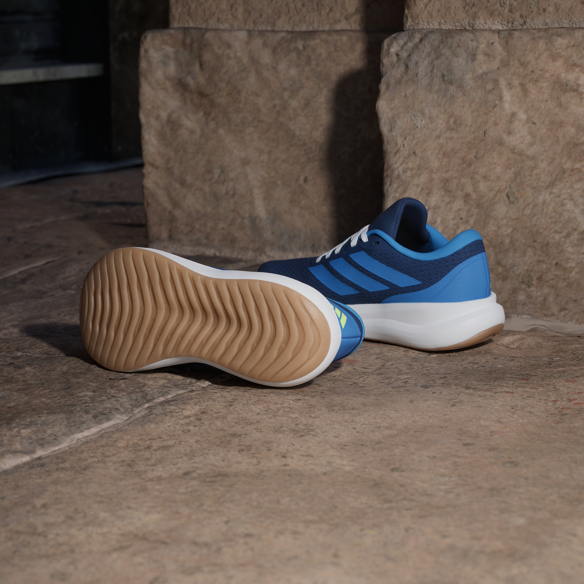 Tenis Adidas Niños Runfalcon 6 Running KI1789 Azul - Image 7