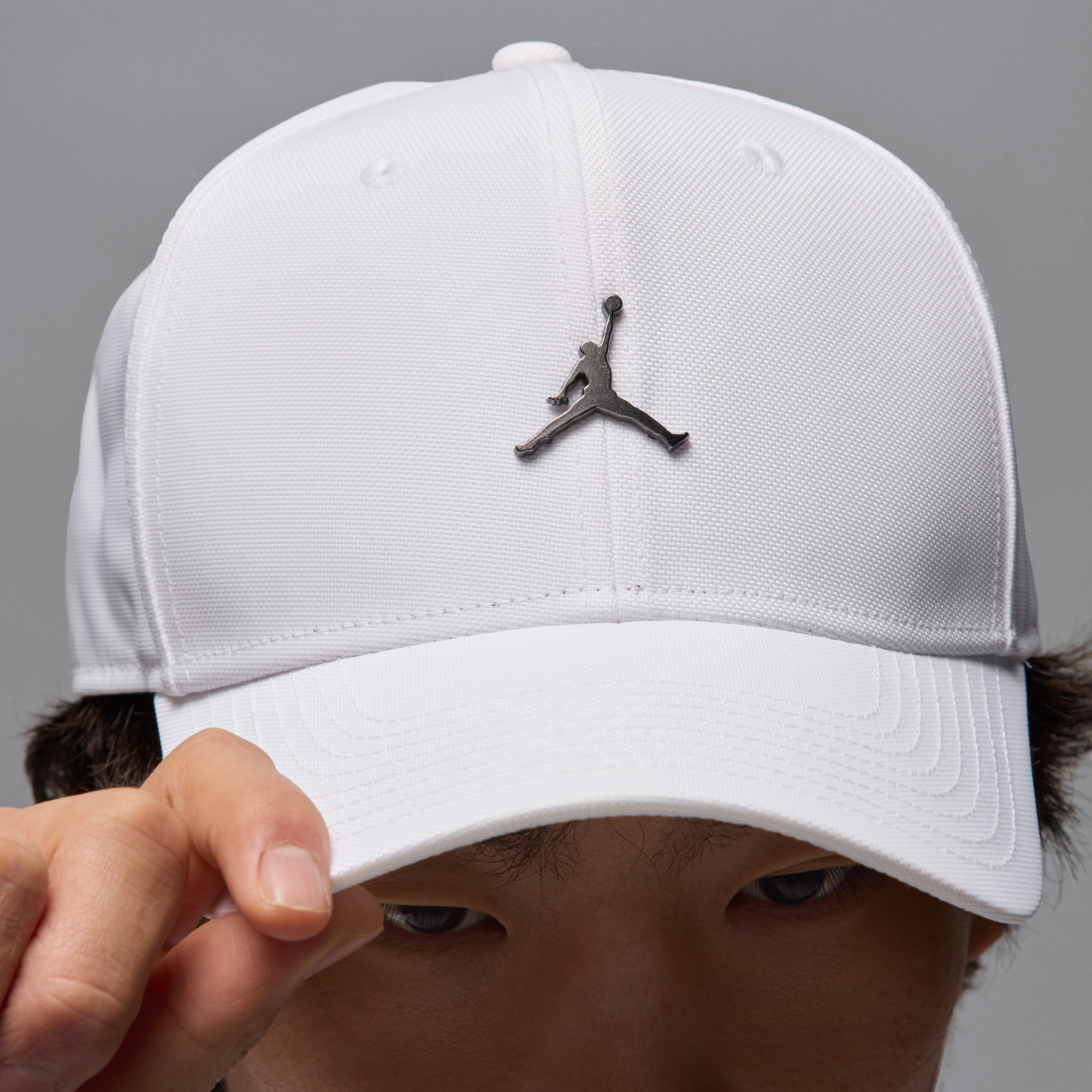 Gorra Jordan Rise Metal Jumpman Casual HM5750-100 Blanco - Image 5