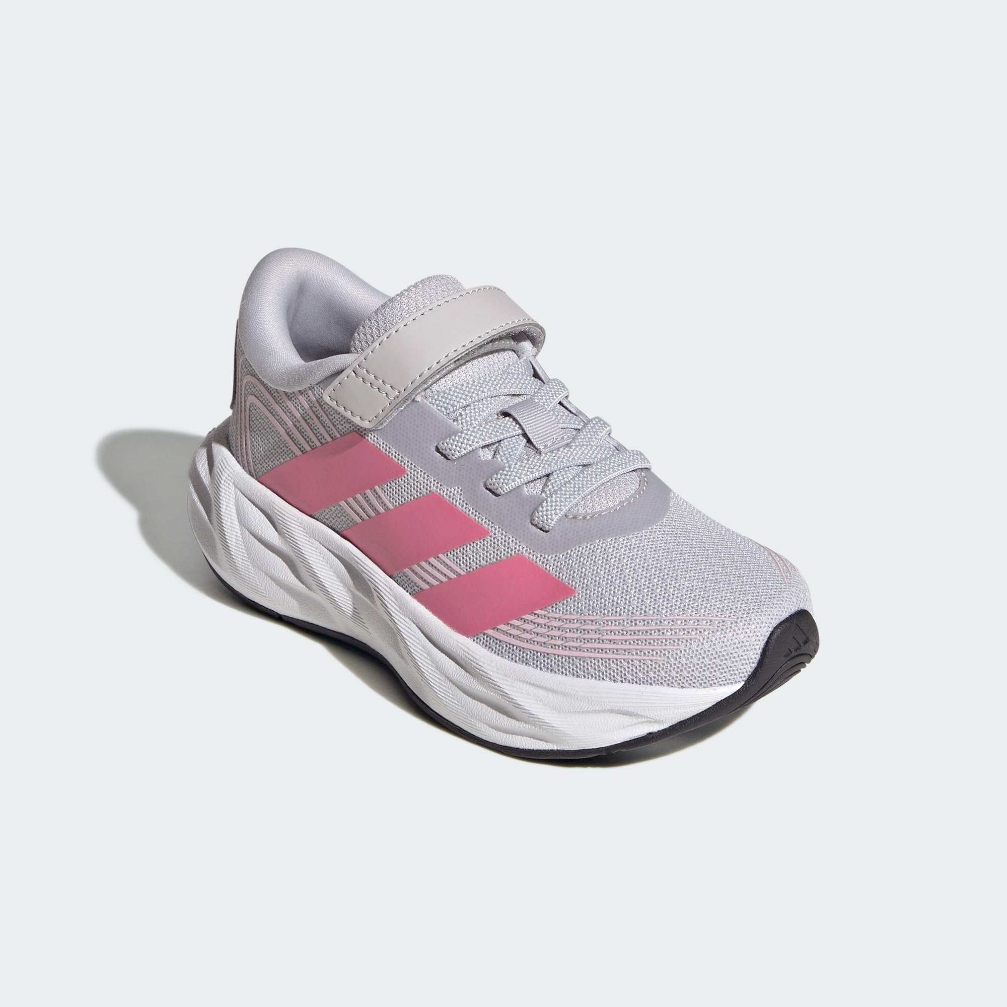 Tenis Adidas Infante Galaxy 8 EL C Running KI1685 Gris - Image 6