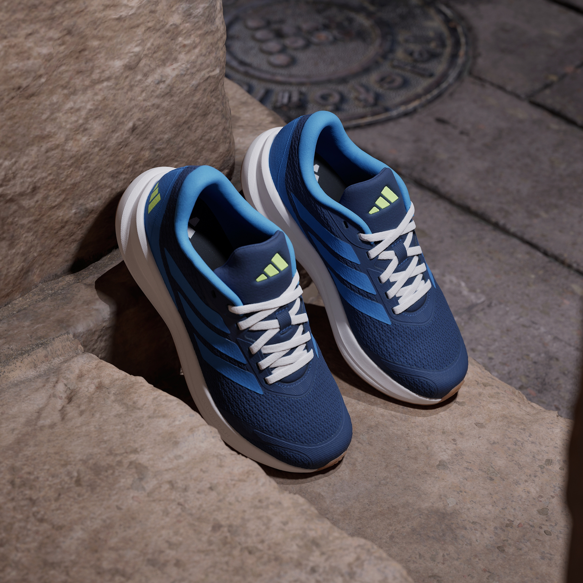 Tenis Adidas Niños Runfalcon 6 Running KI1789 Azul - Image 6